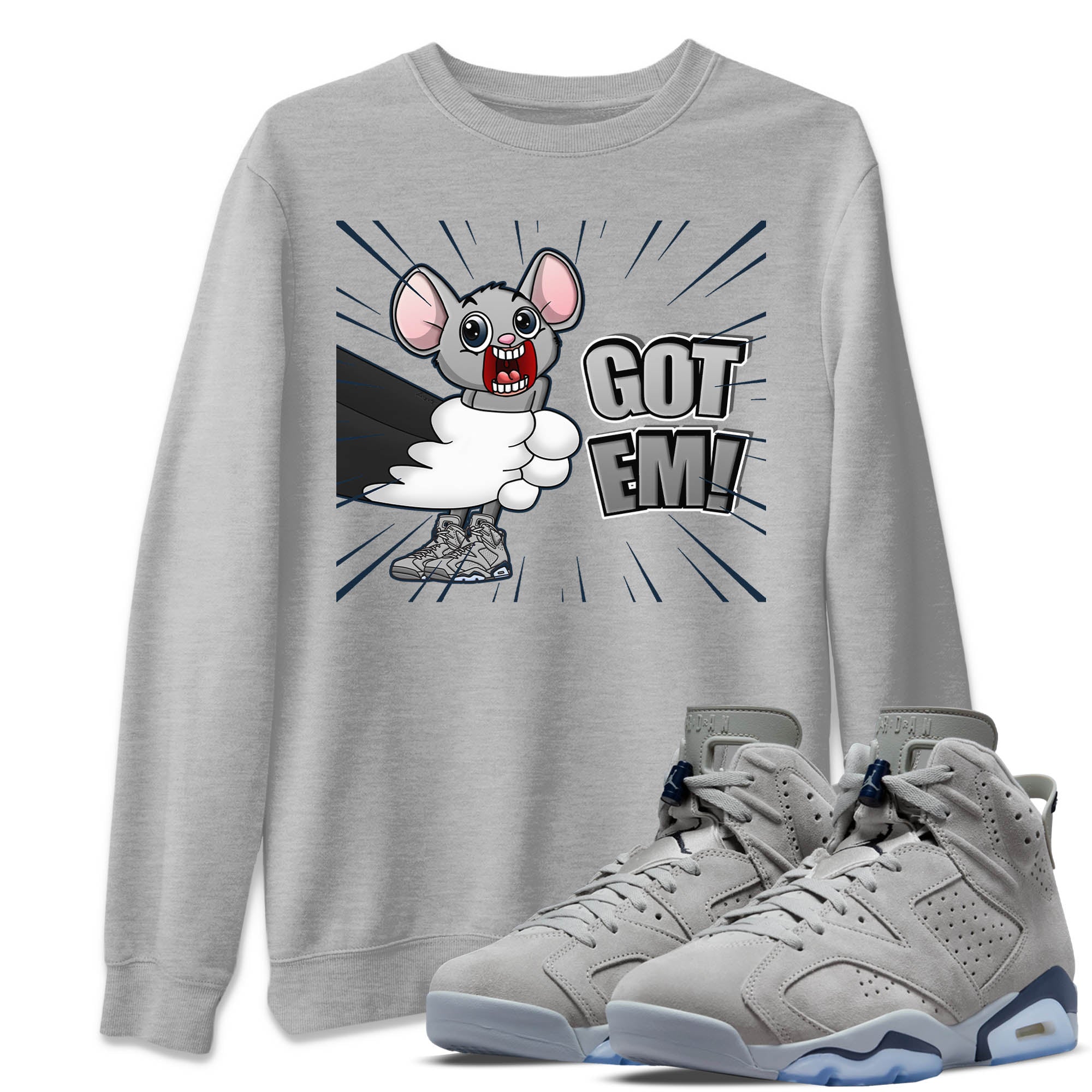 T&J Got Em Unisex Tops - Air Jordan 6 Georgetown