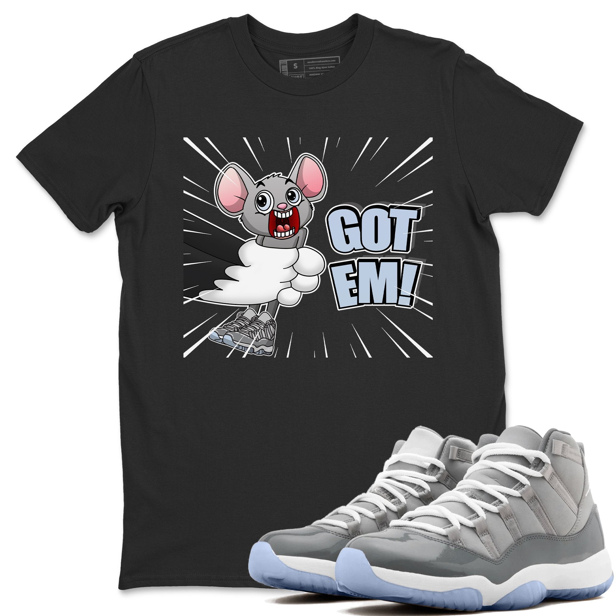 T&J Got Em Unisex Tops - Air Jordan 11 Cool Grey