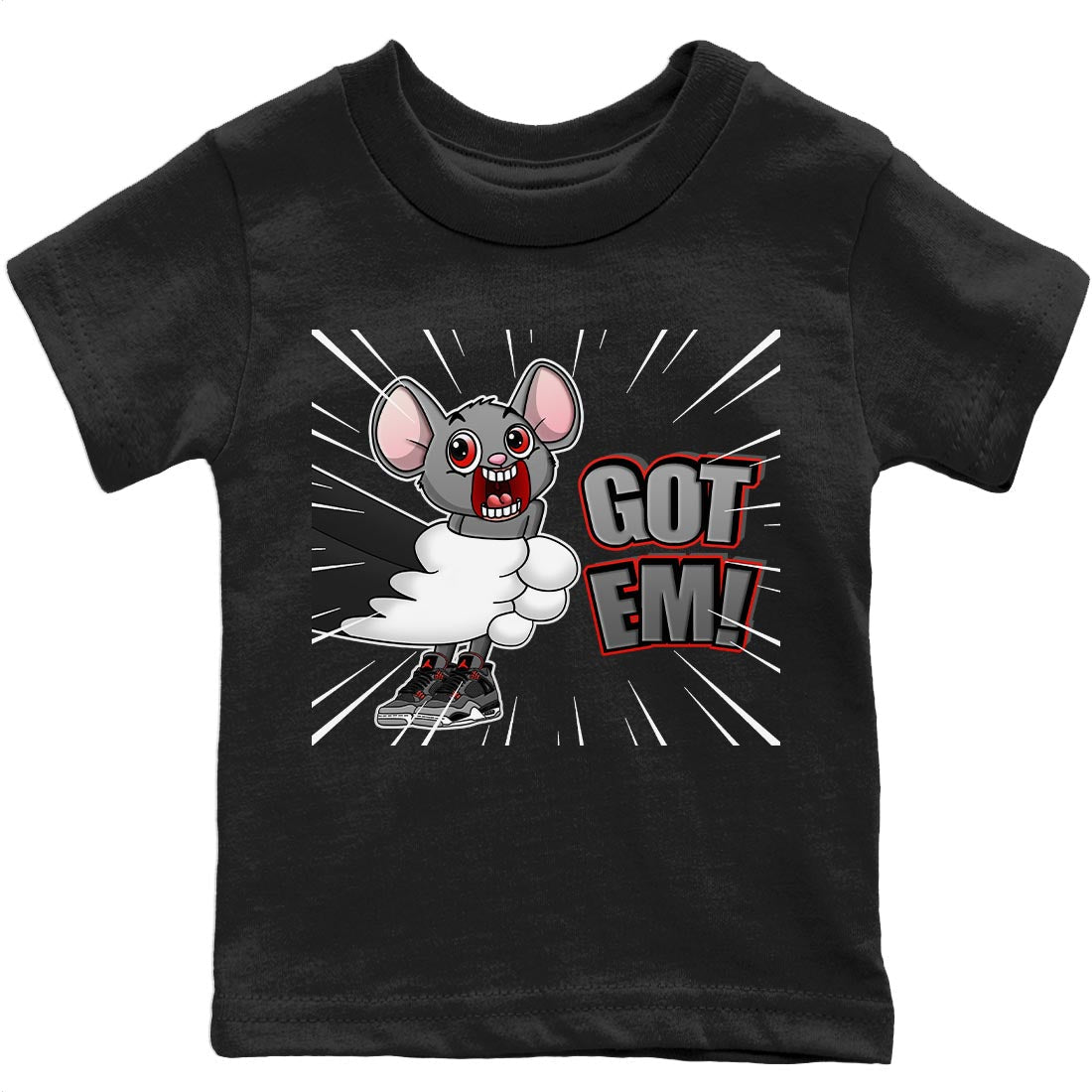 T&J Got Em Kids Tops - Air Jordan 4 Infrared