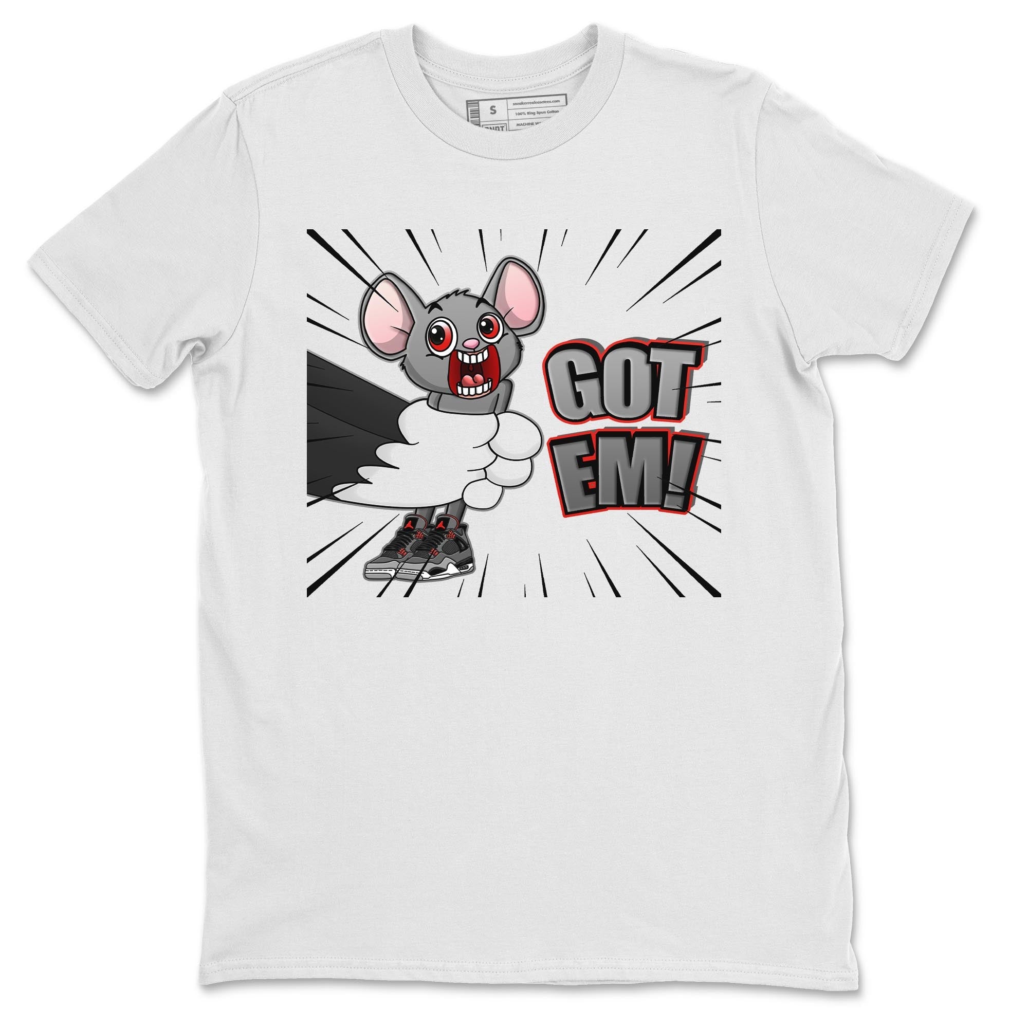 T&J Got Em Unisex Tops - Air Jordan 4 Infrared