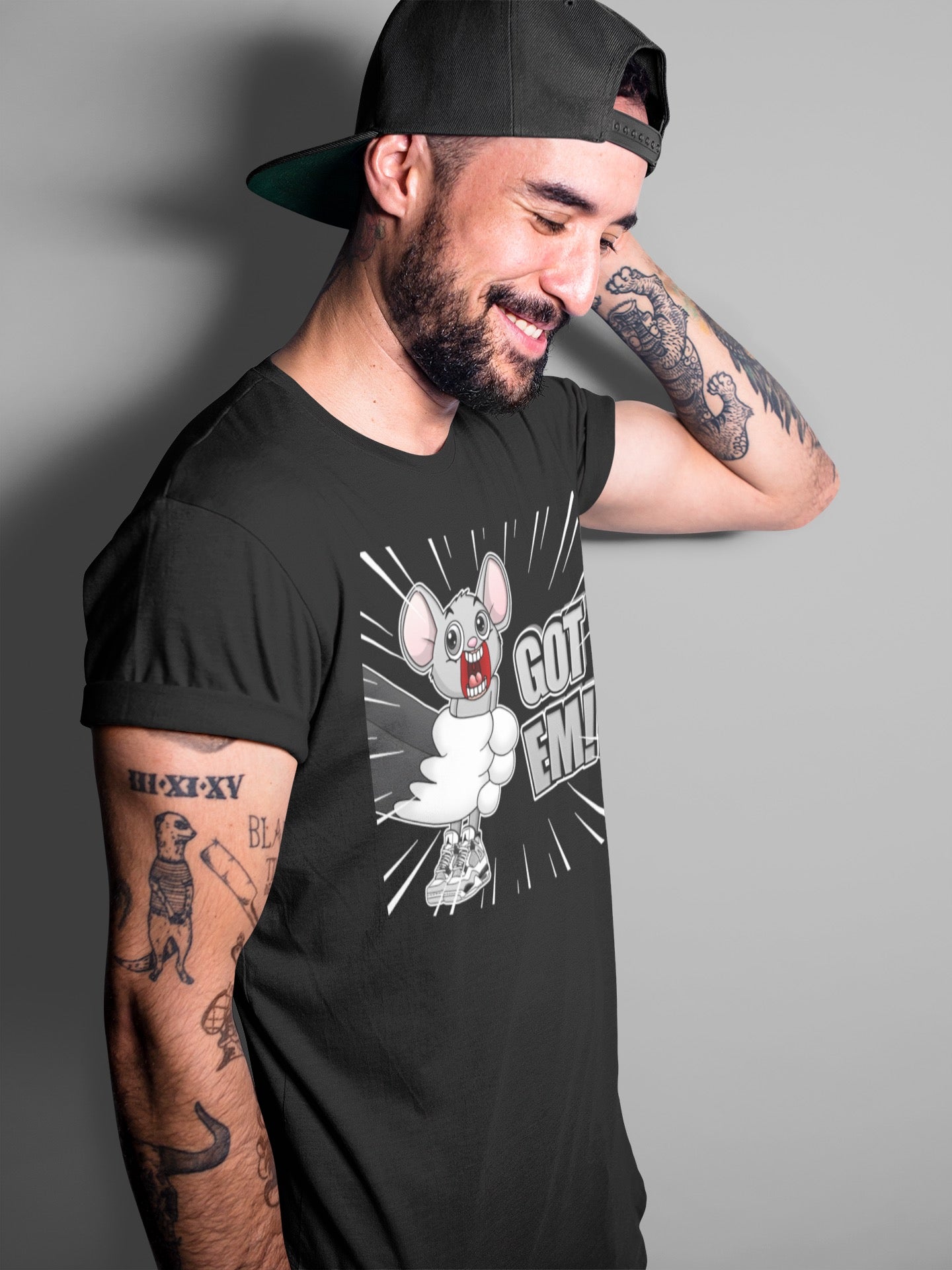 T&J Got Em Unisex Tops - Air Jordan 4 Military Black