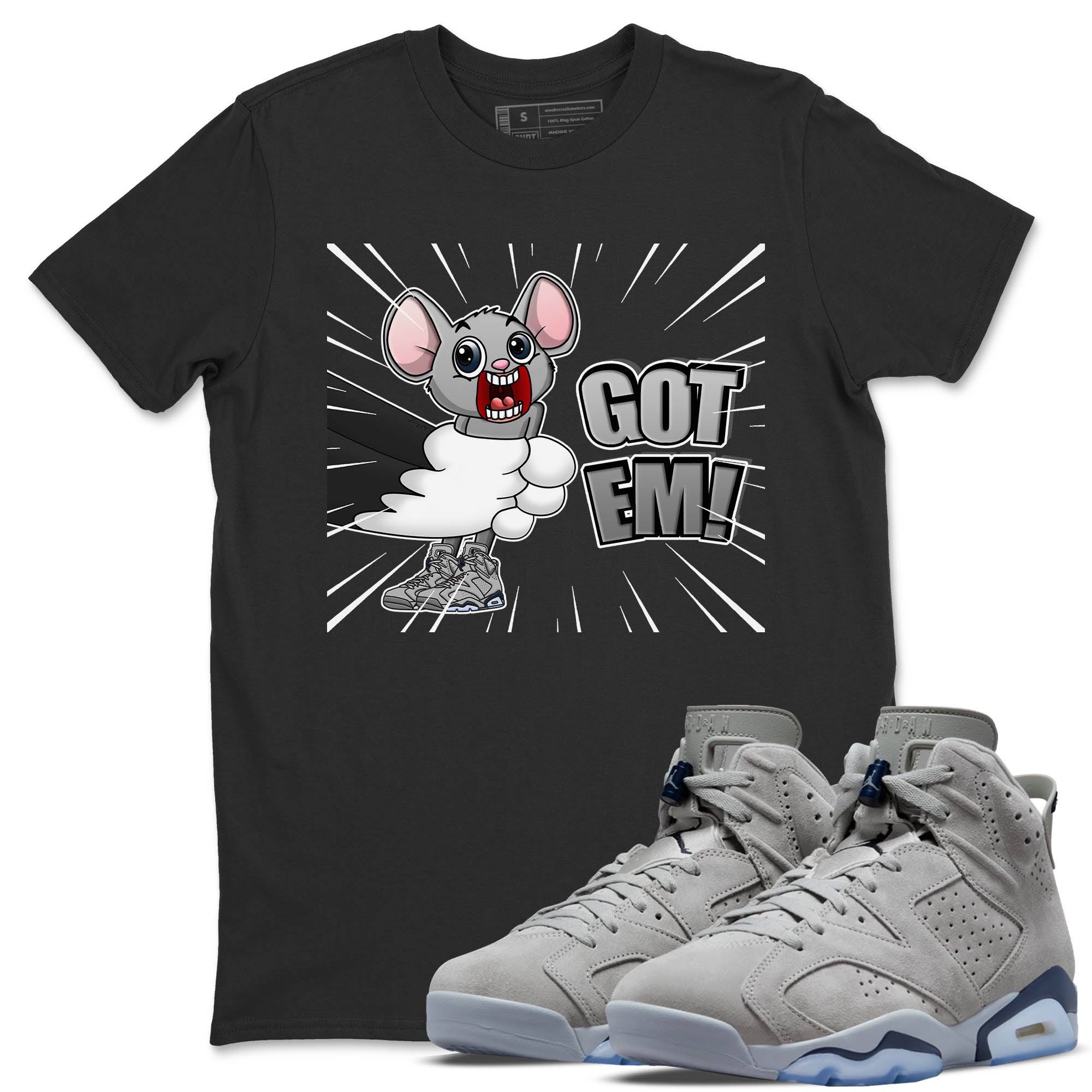 T&J Got Em Unisex Tops - Air Jordan 6 Georgetown