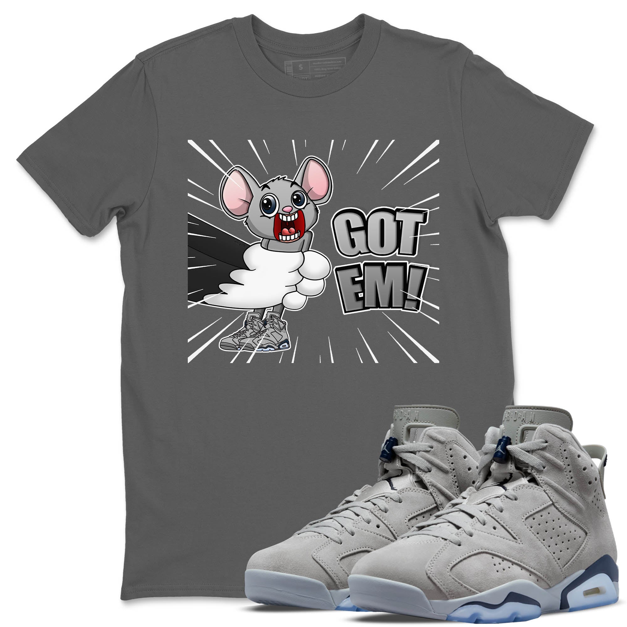T&J Got Em Unisex Tops - Air Jordan 6 Georgetown