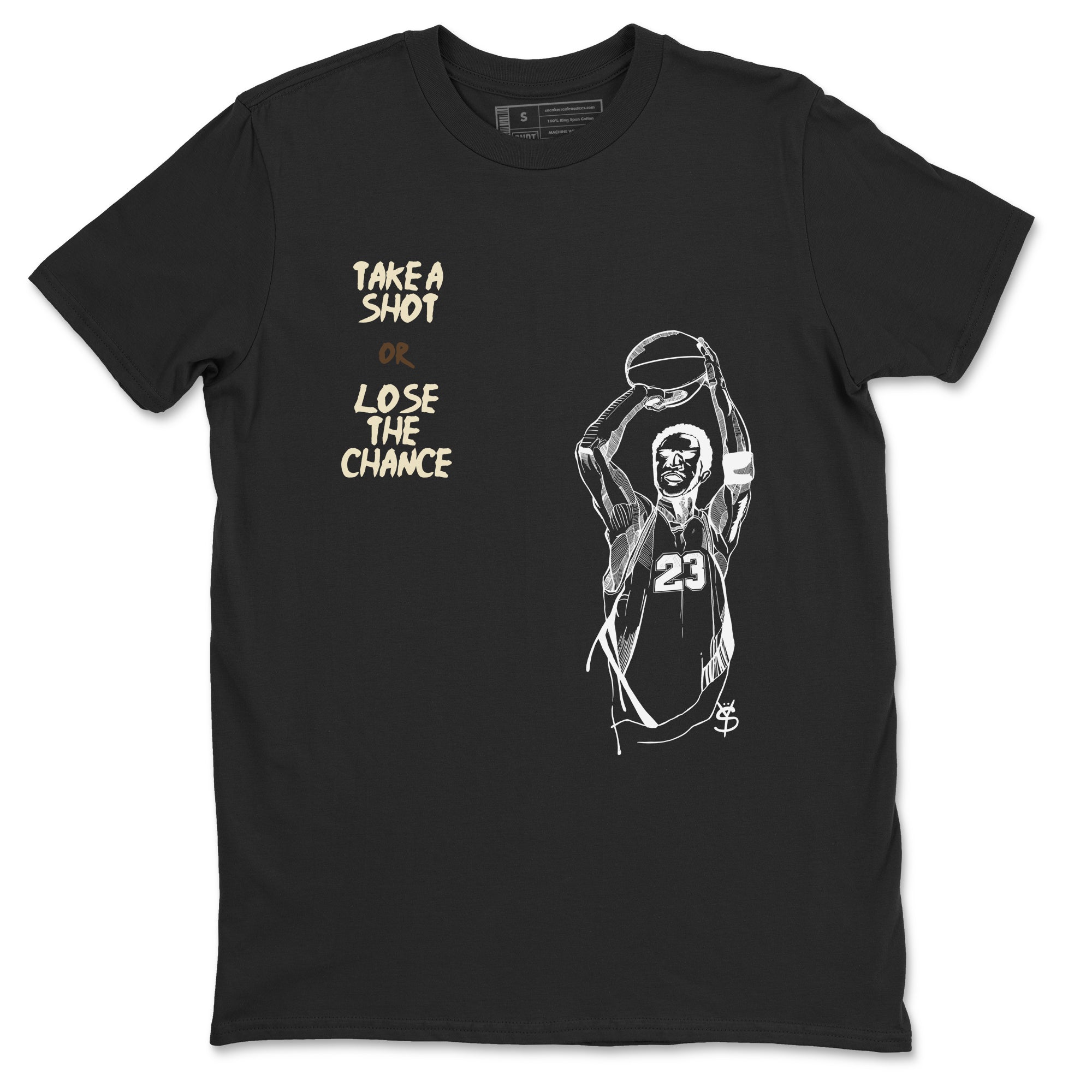Take A Shot snkmatch Tees - Air Jordan 1 Mocha