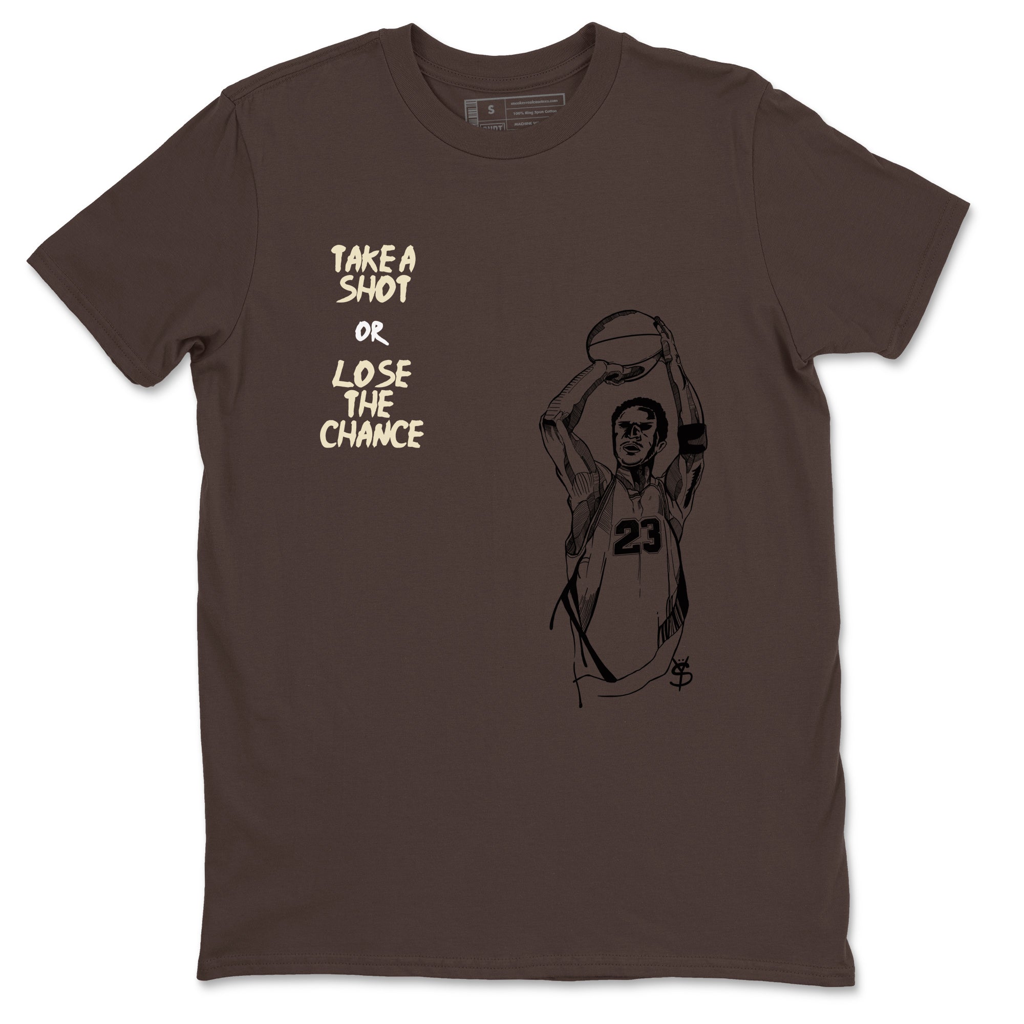 Take A Shot snkmatch Tees - Air Jordan 1 Mocha