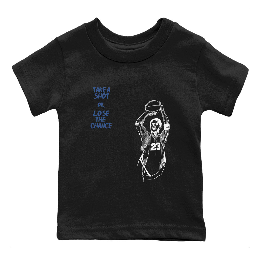 Take A Shot snkmatch Tees Kids - Air Jordan 11 Diffused Blue