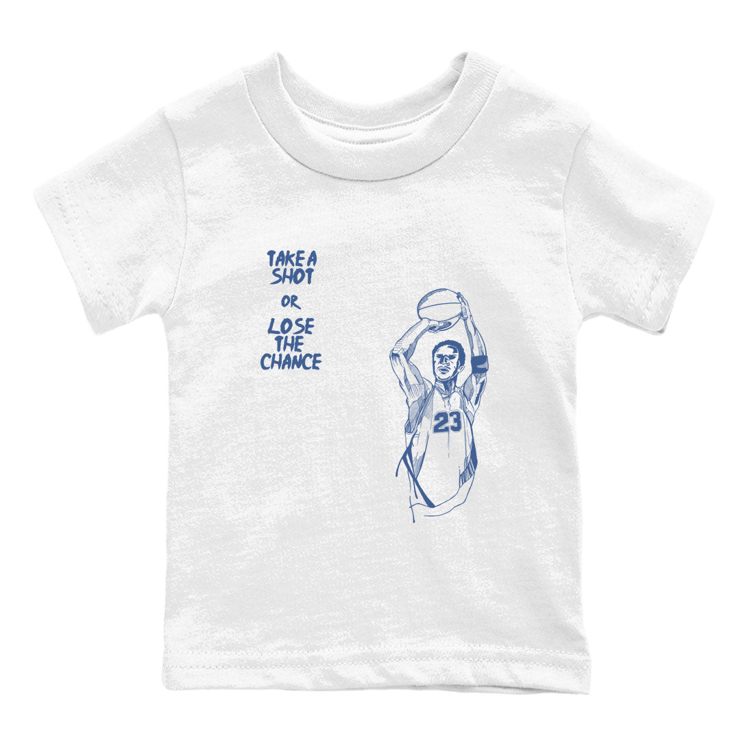 Take A Shot snkmatch Tees Kids - Air Jordan 11 Diffused Blue