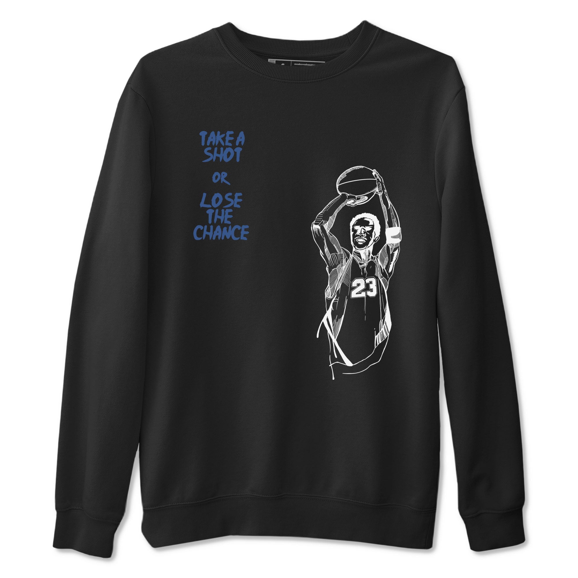 Take A Shot snkmatch Tees - Air Jordan 11 Diffused Blue