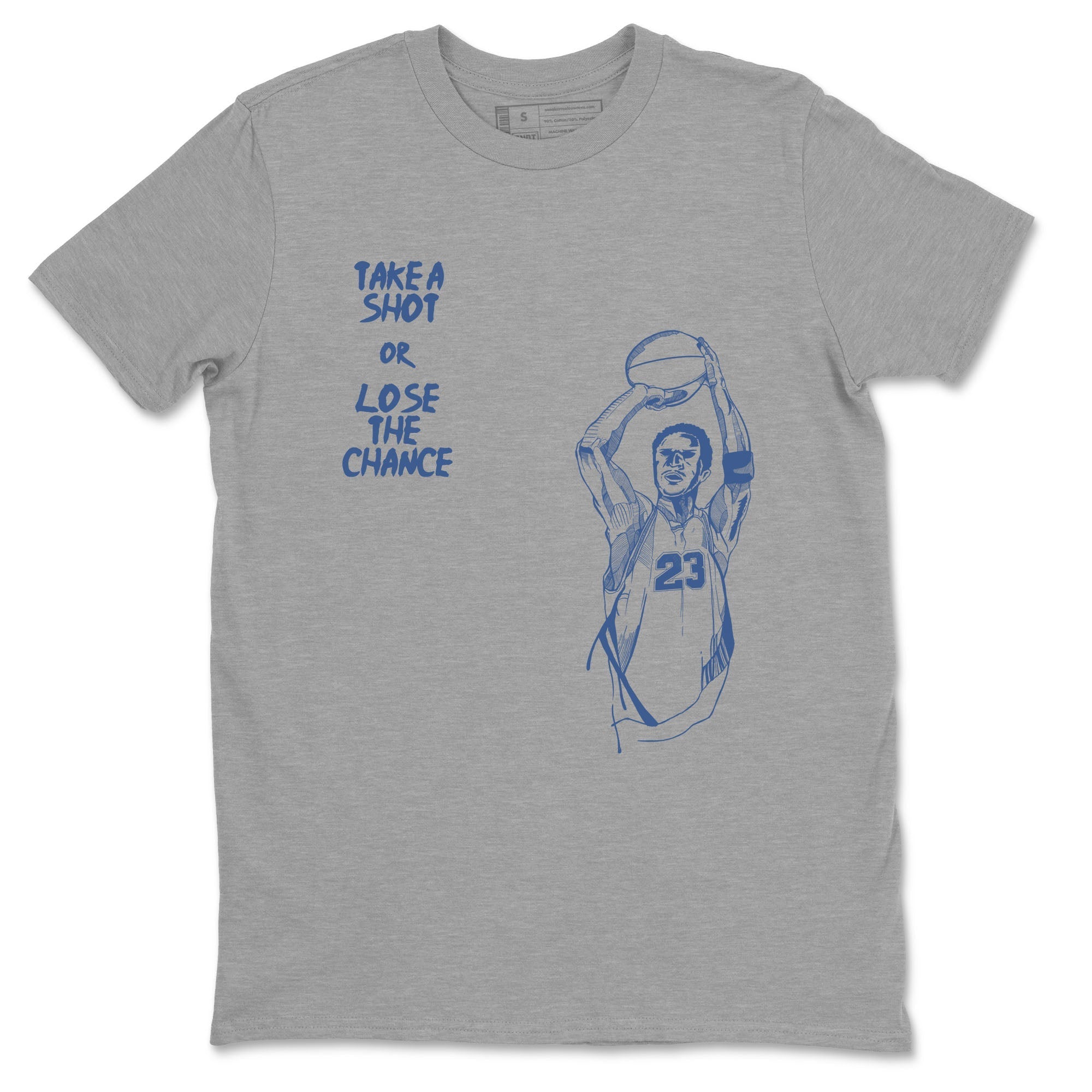 Take A Shot snkmatch Tees - Air Jordan 11 Diffused Blue