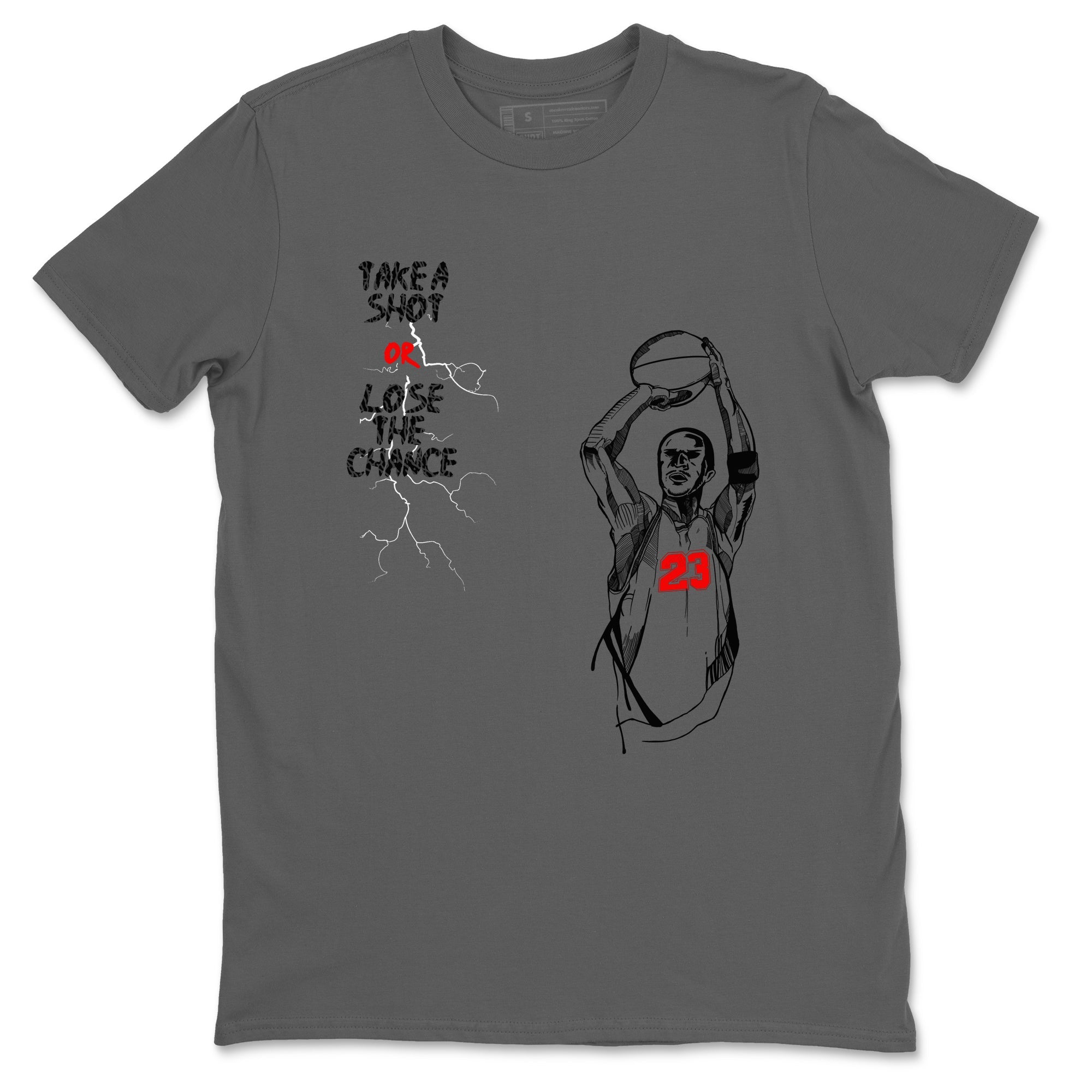 Take A Shot snkmatch Tees - Air Jordan 3 Black Cement