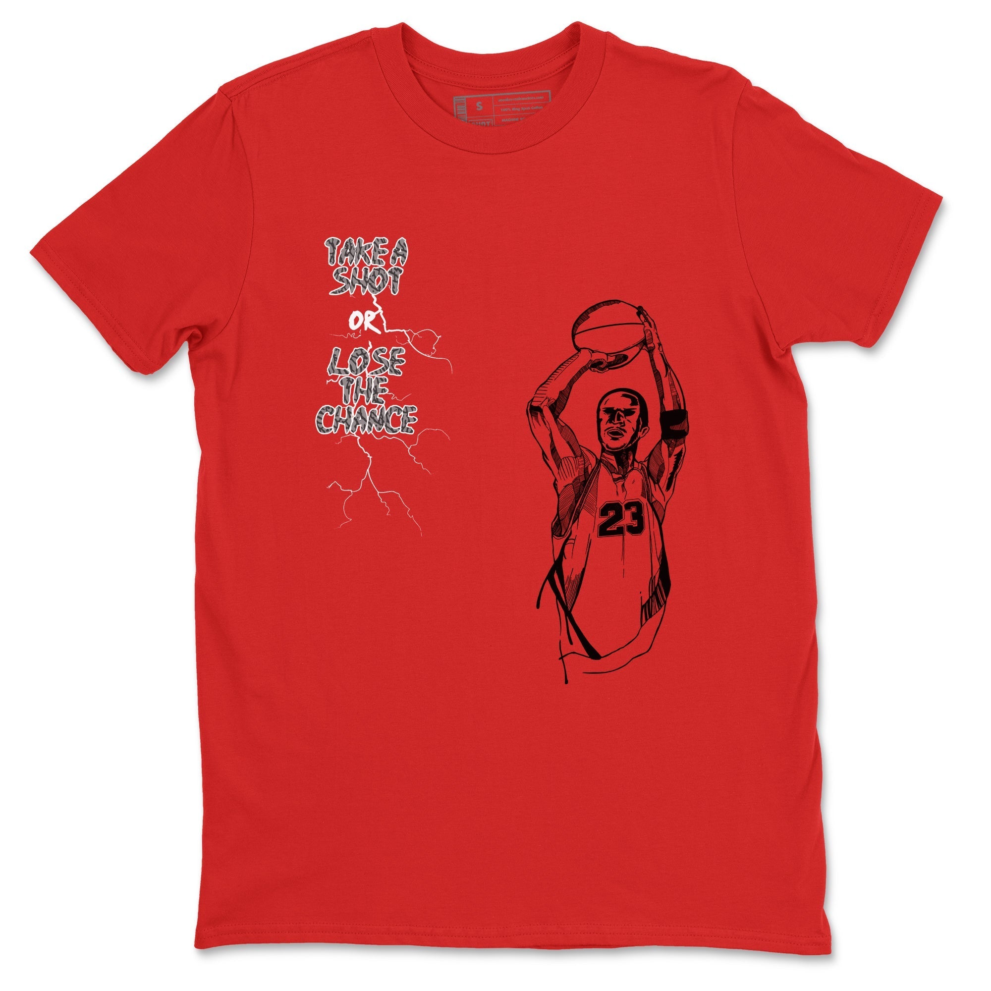 Take A Shot snkmatch Tees - Air Jordan 3 Black Cement