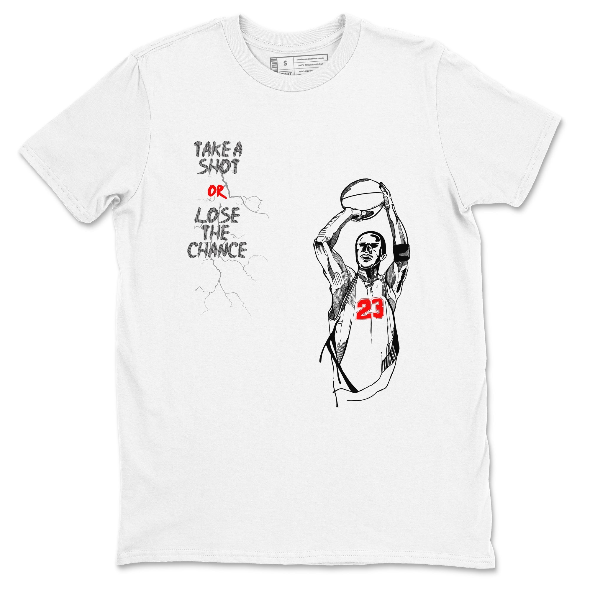 Take A Shot snkmatch Tees - Air Jordan 3 Black Cement