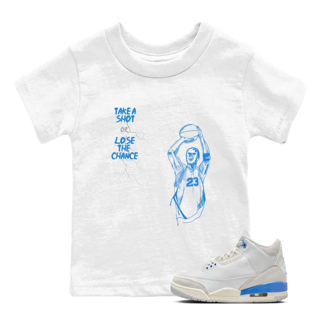 Take A Shot snkmatch Tees Kids - Air Jordan 3 Lucky Shorts