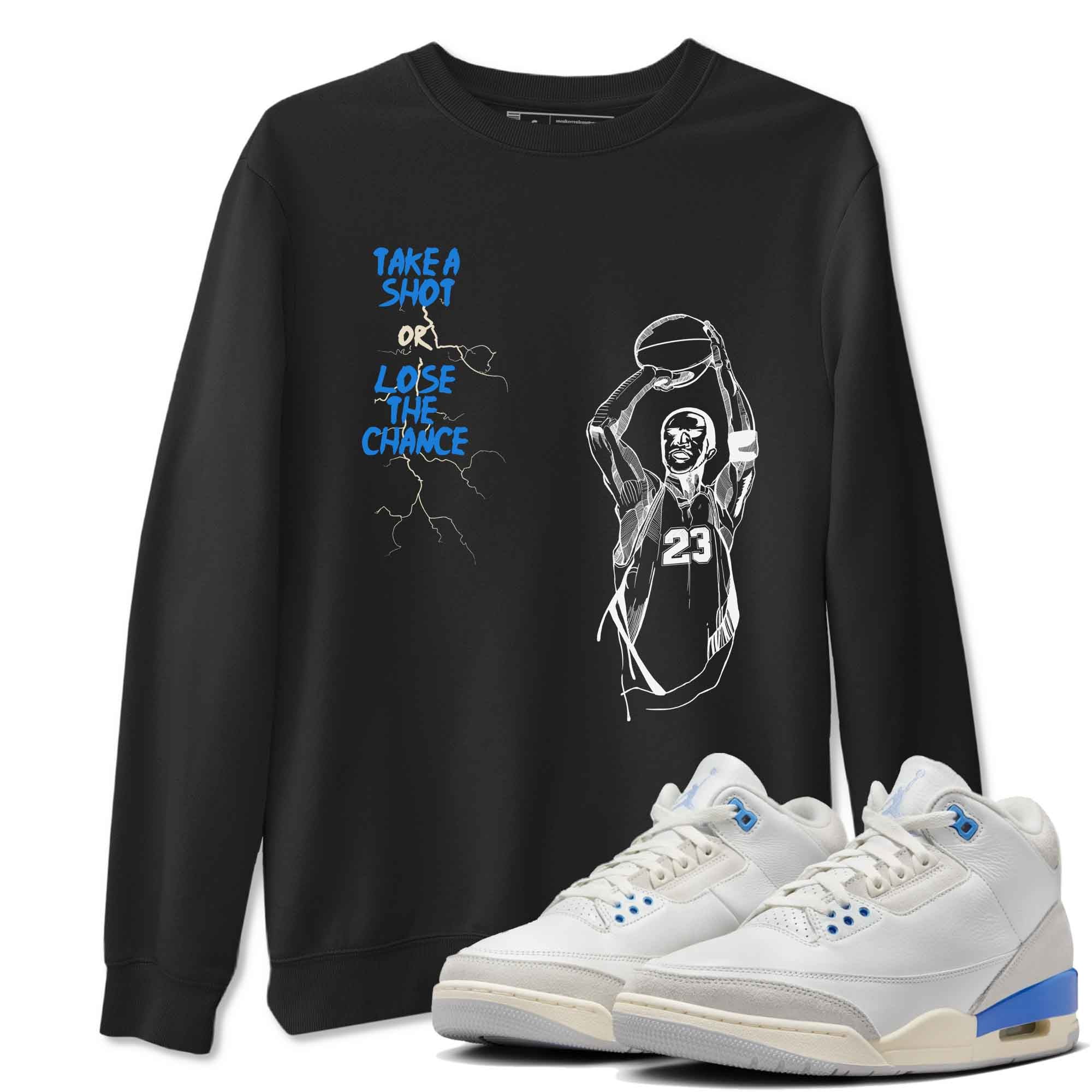 Take A Shot snkmatch Tees - Air Jordan 3 Lucky Shorts