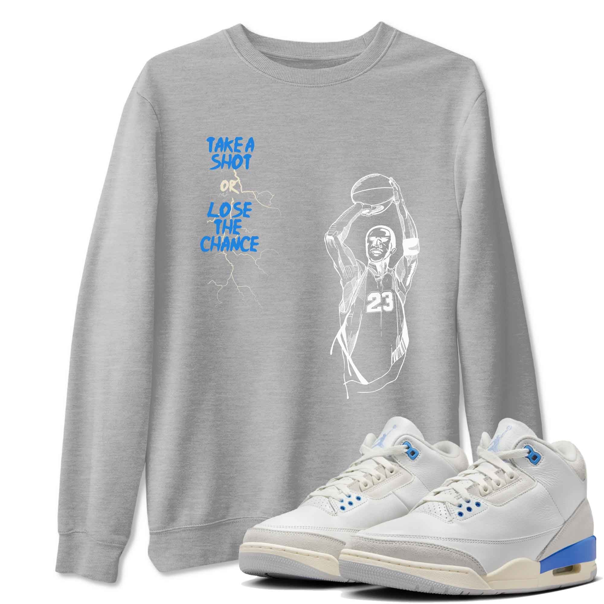 Take A Shot snkmatch Tees - Air Jordan 3 Lucky Shorts