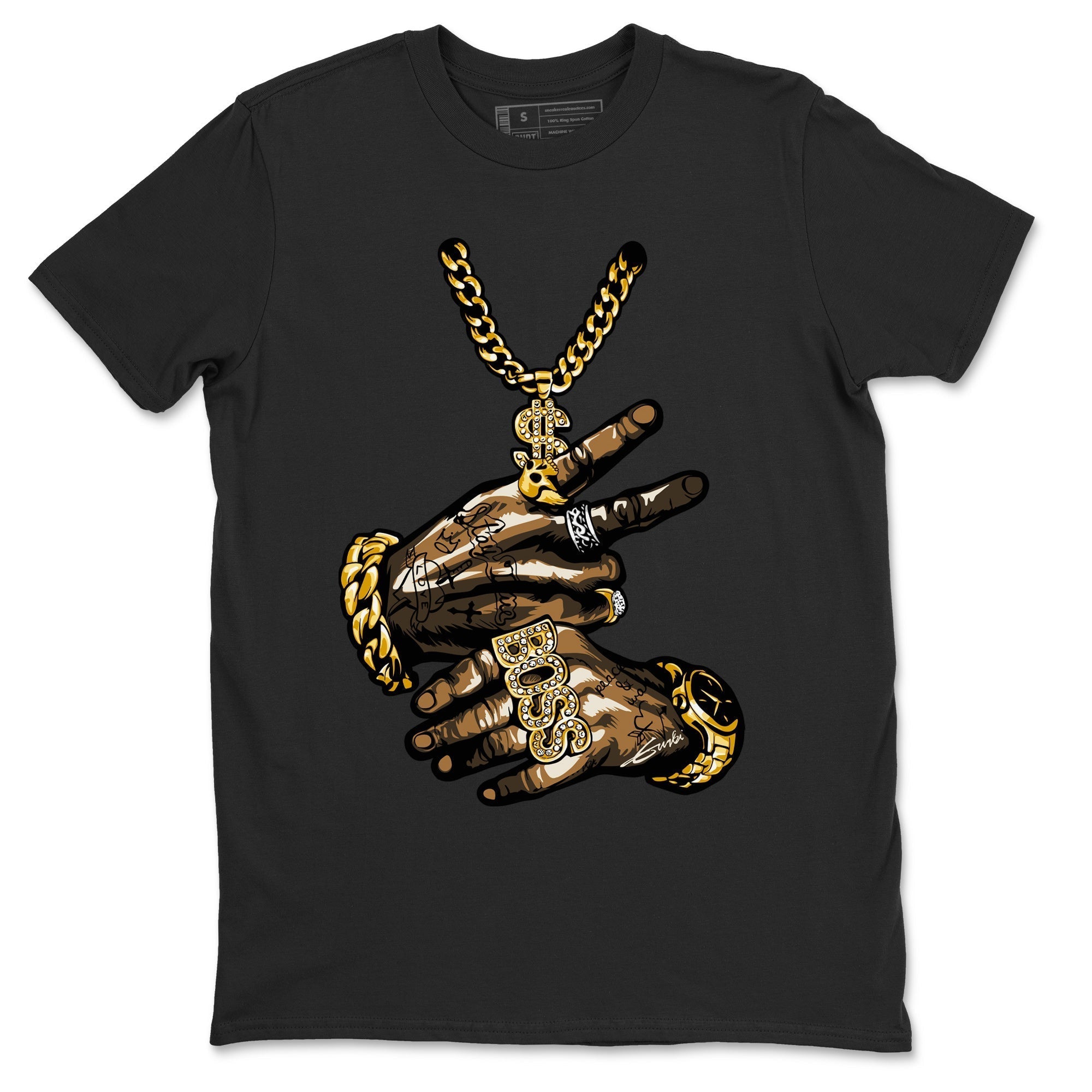 Tattoo Hands Unisex Tops - Air Jordan 3 Palomino
