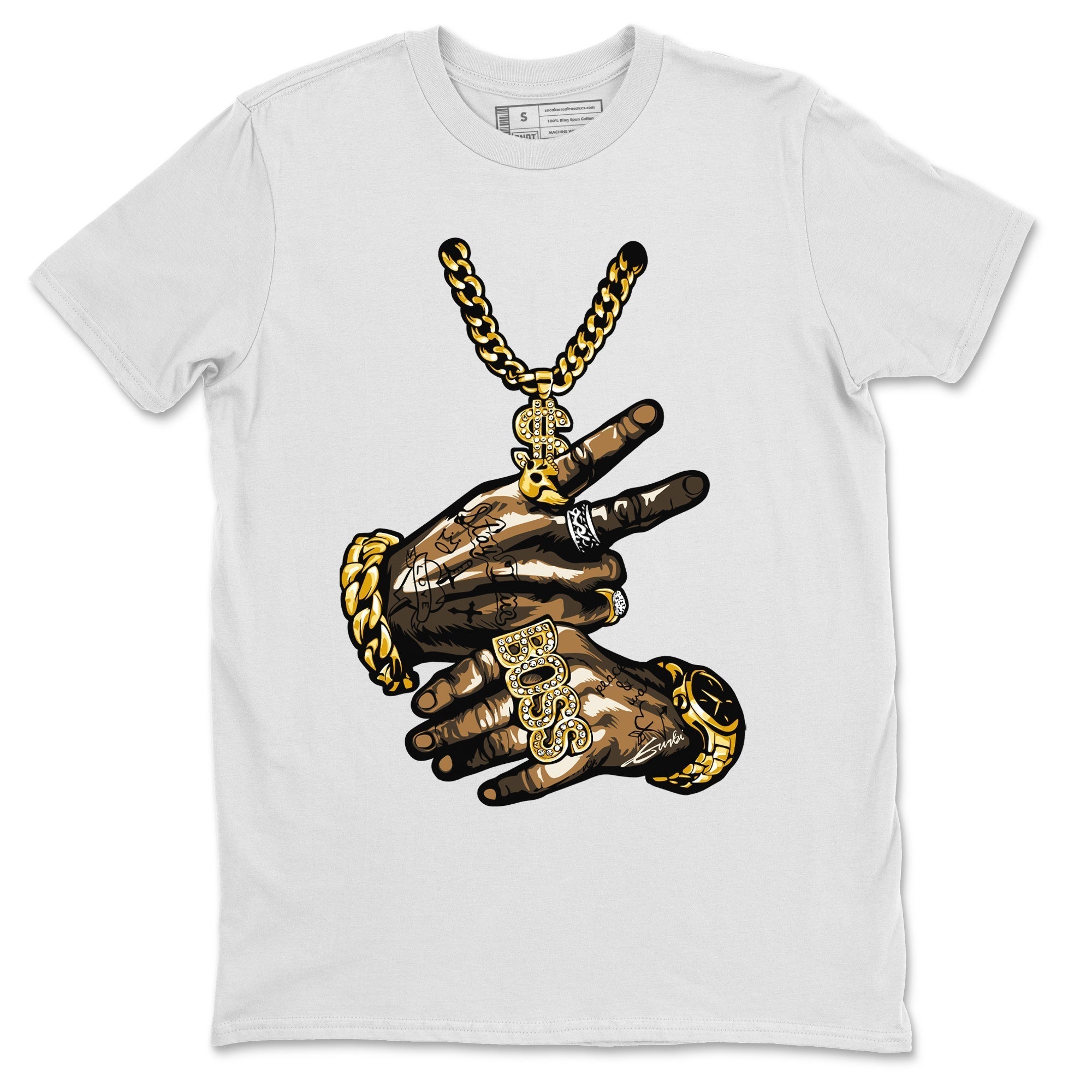 Tattoo Hands Unisex Tops - Air Jordan 3 Palomino