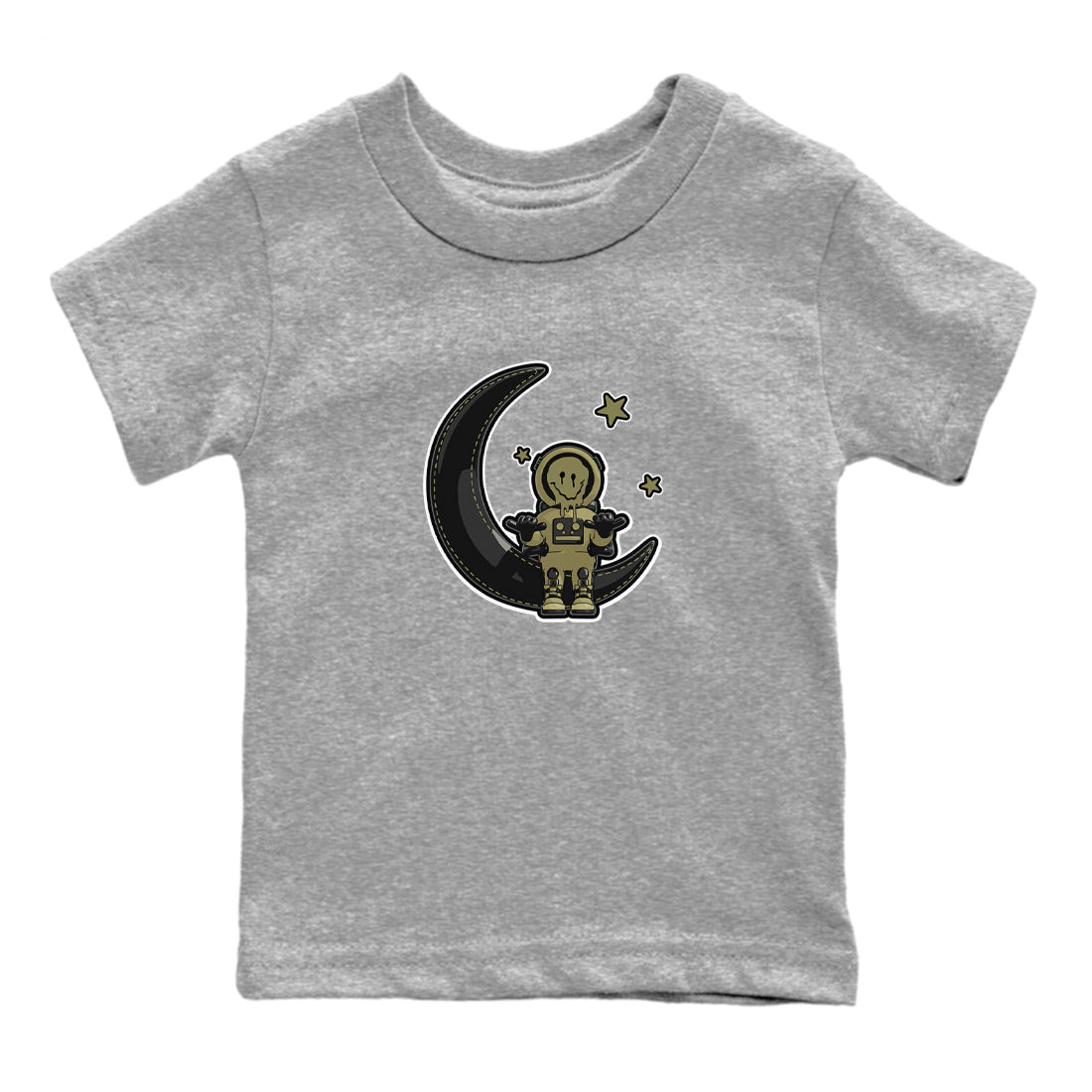 The Astronaut snkmatch Tee Kids - Air Jordan 4 Medium Olive