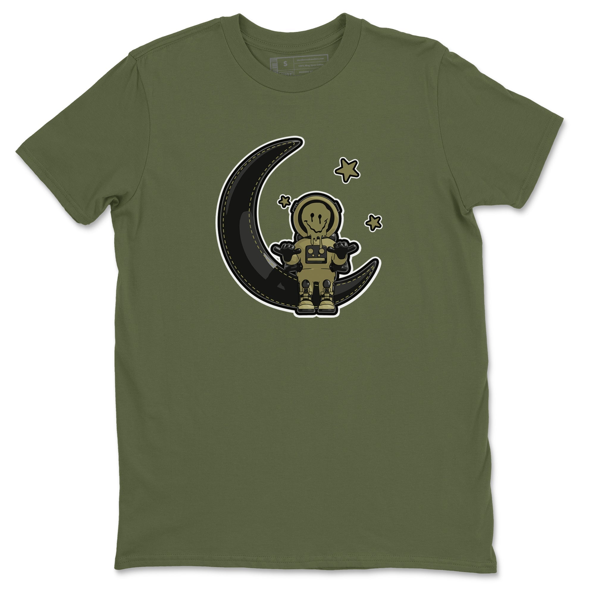The Astronaut snkmatch Tee - Air Jordan 4 Medium Olive