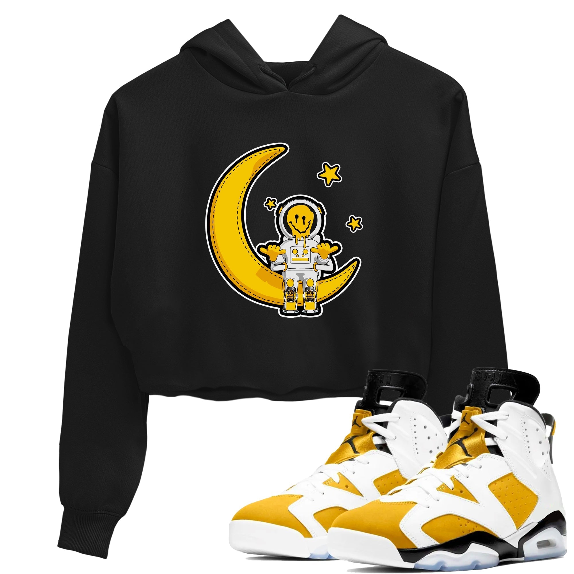 The Astronaut snkmatch Women's Top - Air Jordan 6 Yellow Ochre