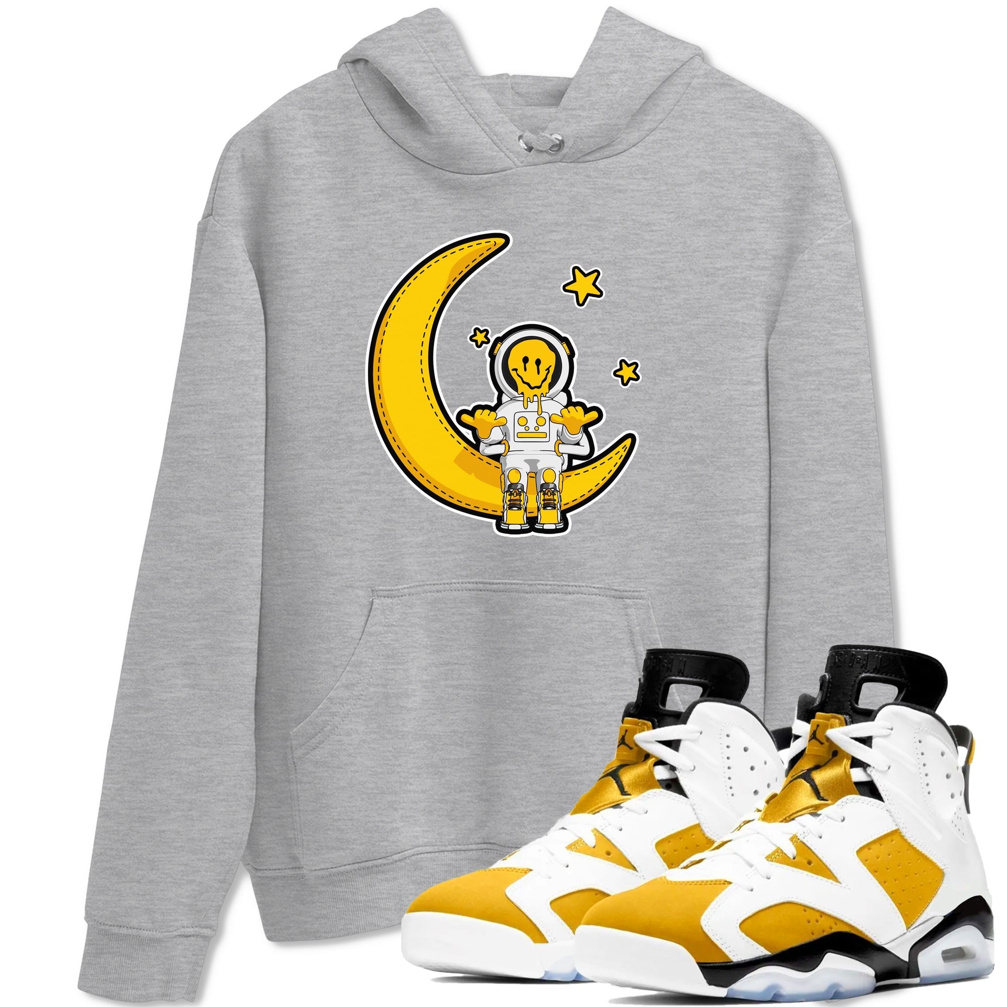 The Astronaut snkmatch Tee - Air Jordan 6 Yellow Ochre