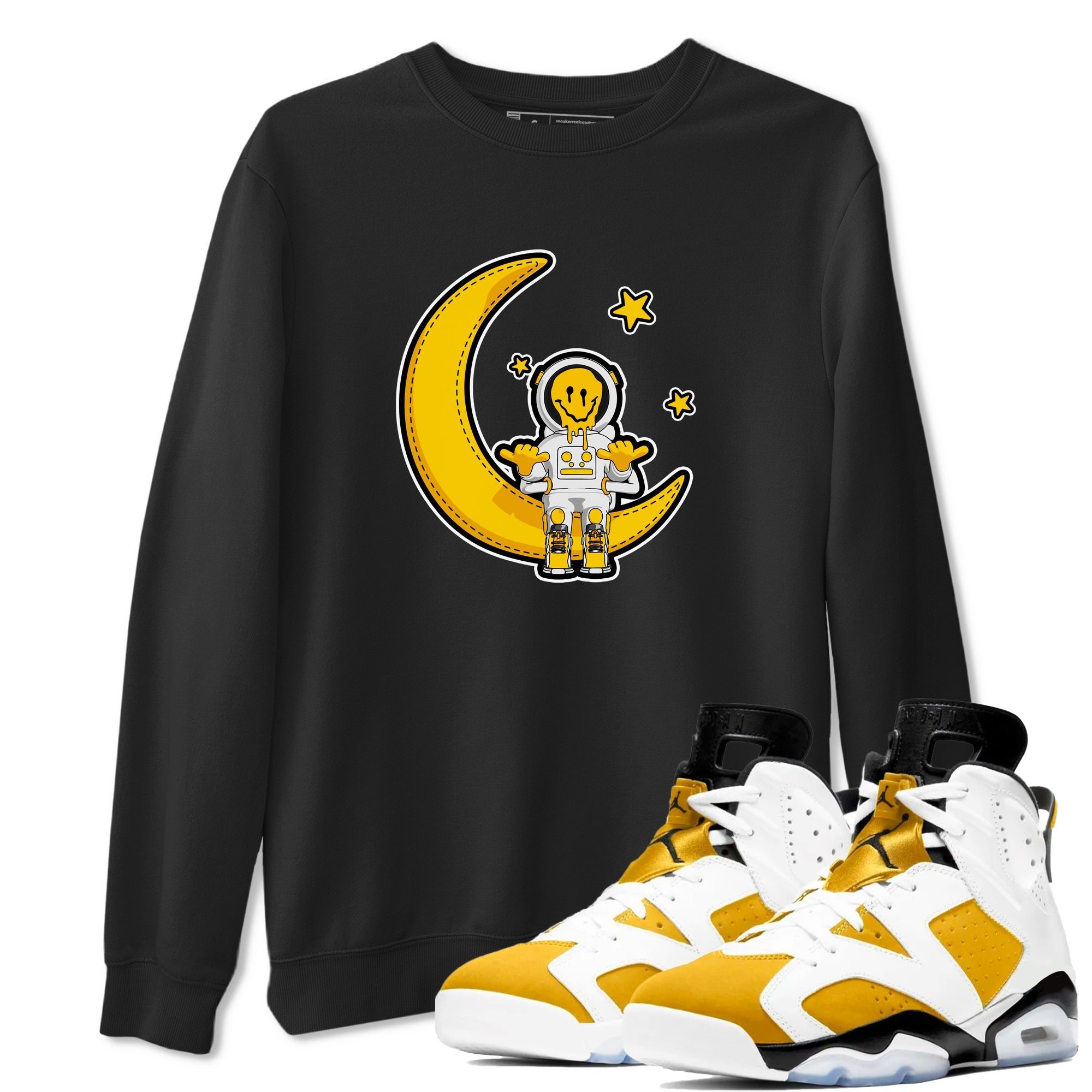 The Astronaut snkmatch Tee - Air Jordan 6 Yellow Ochre