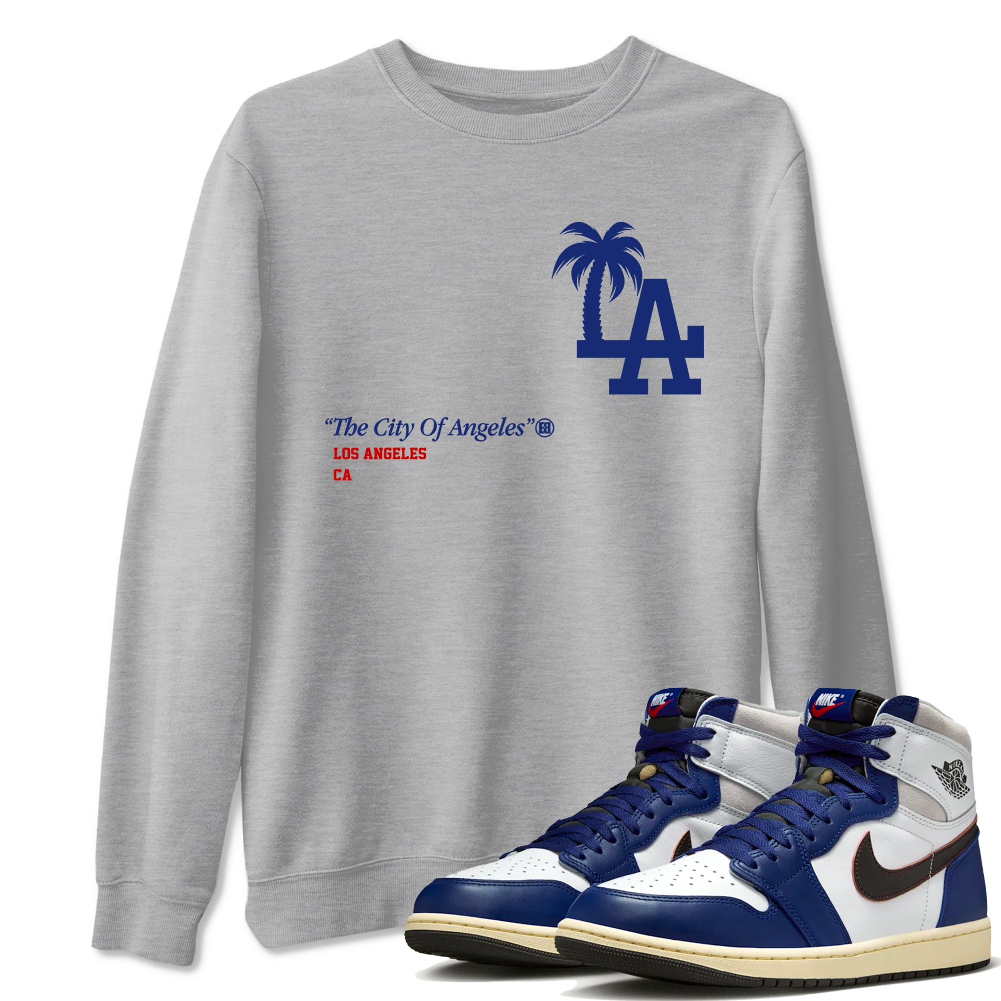 The City Of Angeles snkmatch Tees - Air Jordan 1 Rare Air