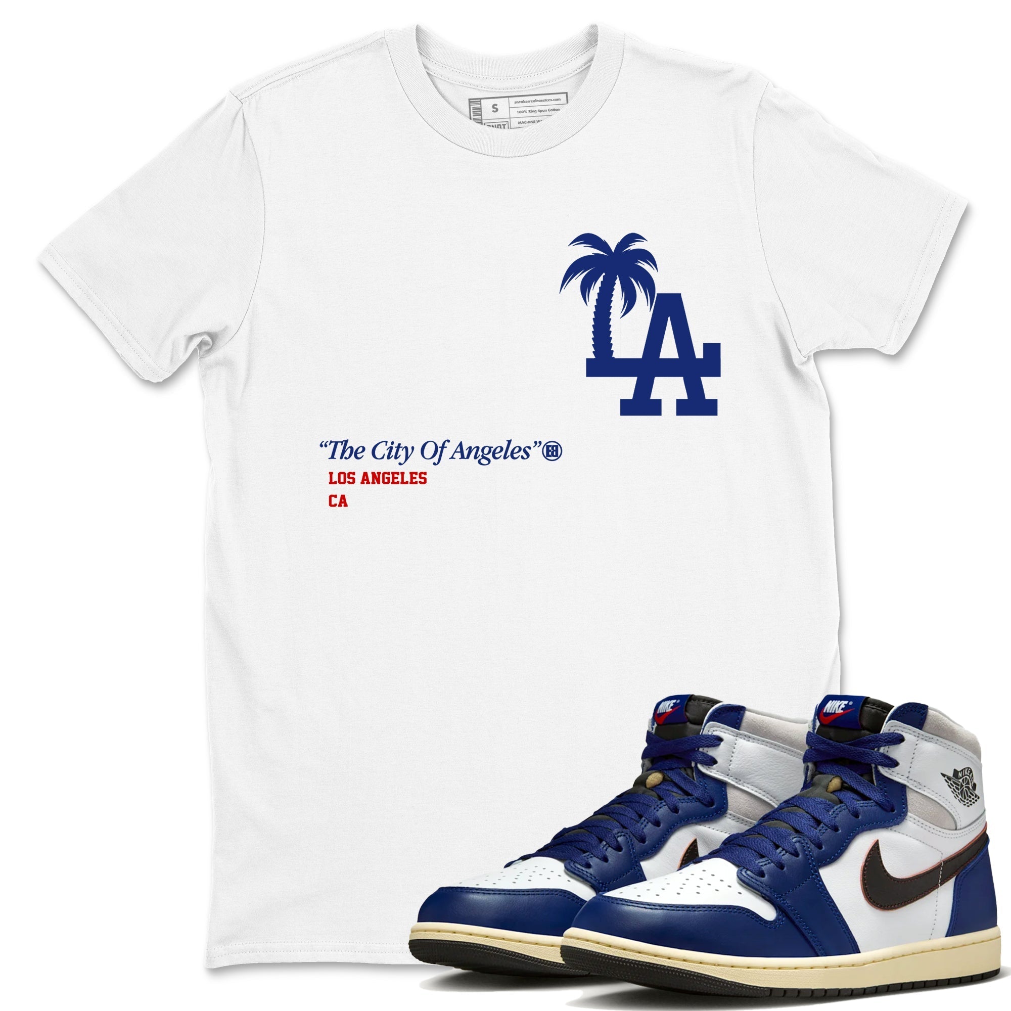 The City Of Angeles snkmatch Tees - Air Jordan 1 Rare Air