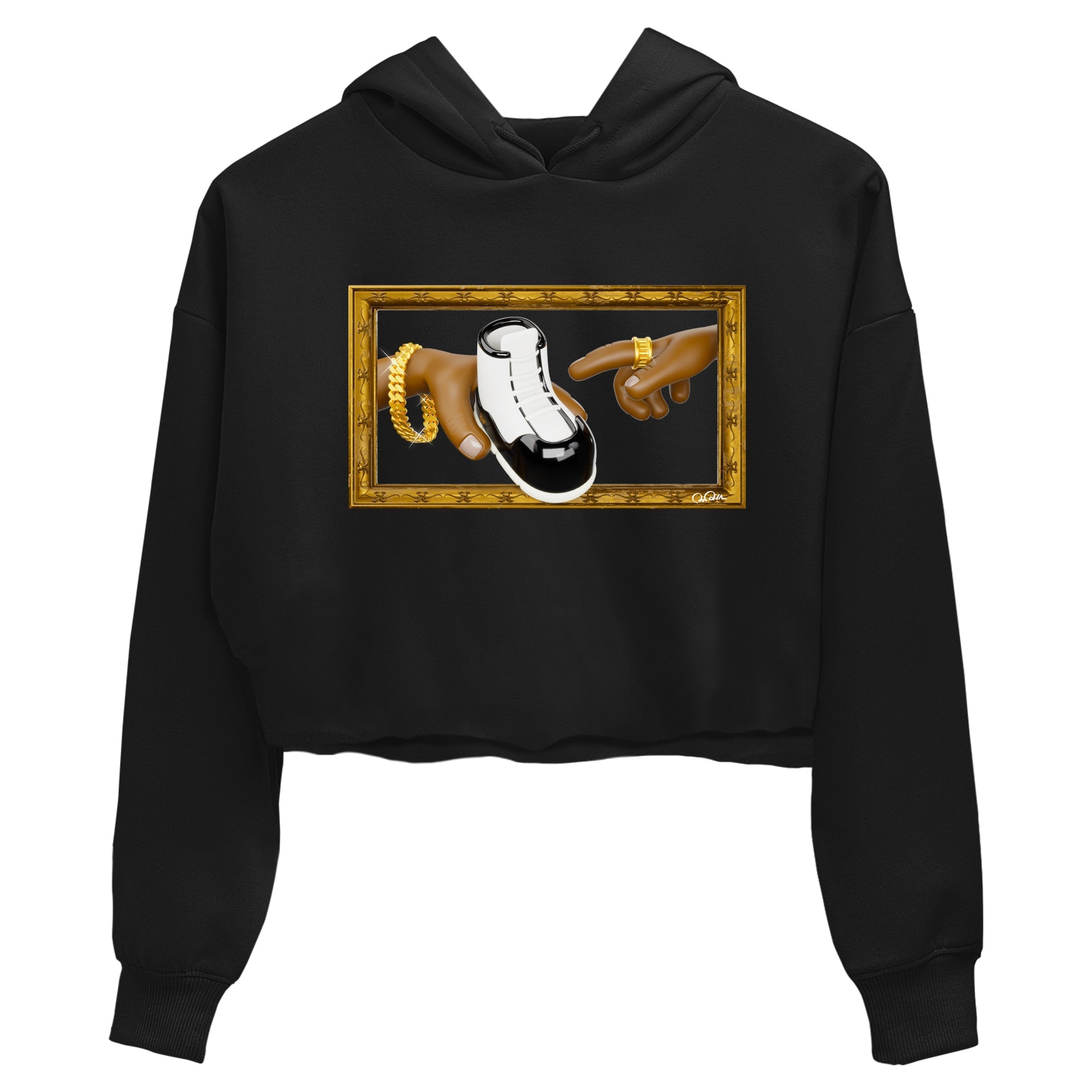 The Creation Of Adam snkmatch Women's Top - Air Jordan 11 Gratitude