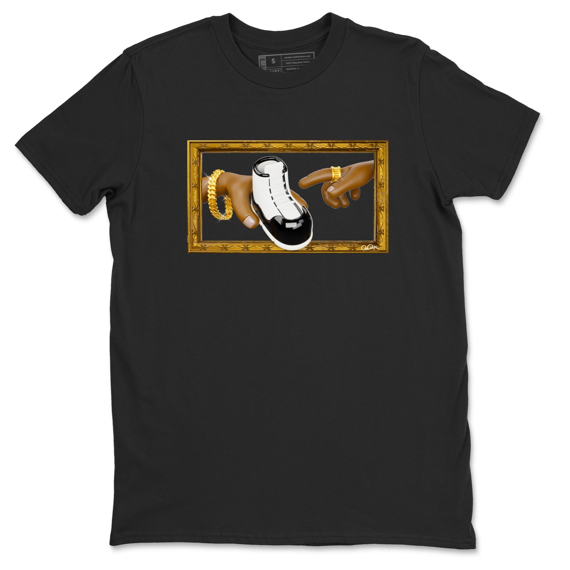 The Creation Of Adam snkmatch Tee - Air Jordan 11 Gratitude