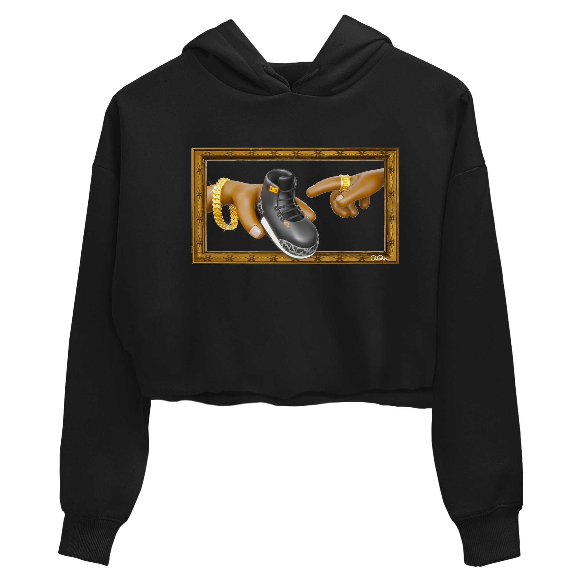 The Creation of Adam snkmatch Women's Top - Air Jordan 3 Fear