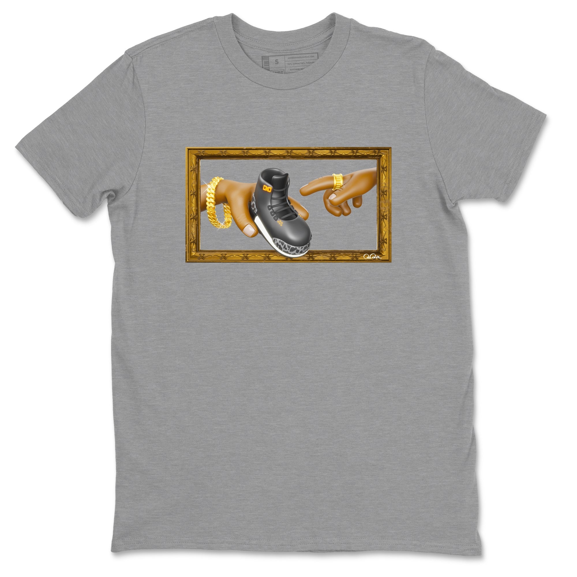 The Creation of Adam snkmatch Tee - Air Jordan 3 Fear
