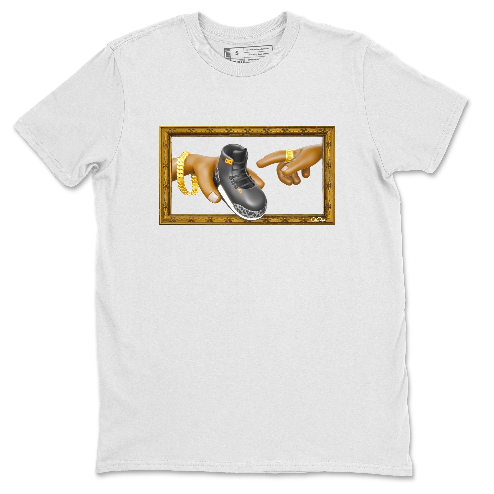 The Creation of Adam snkmatch Tee - Air Jordan 3 Fear