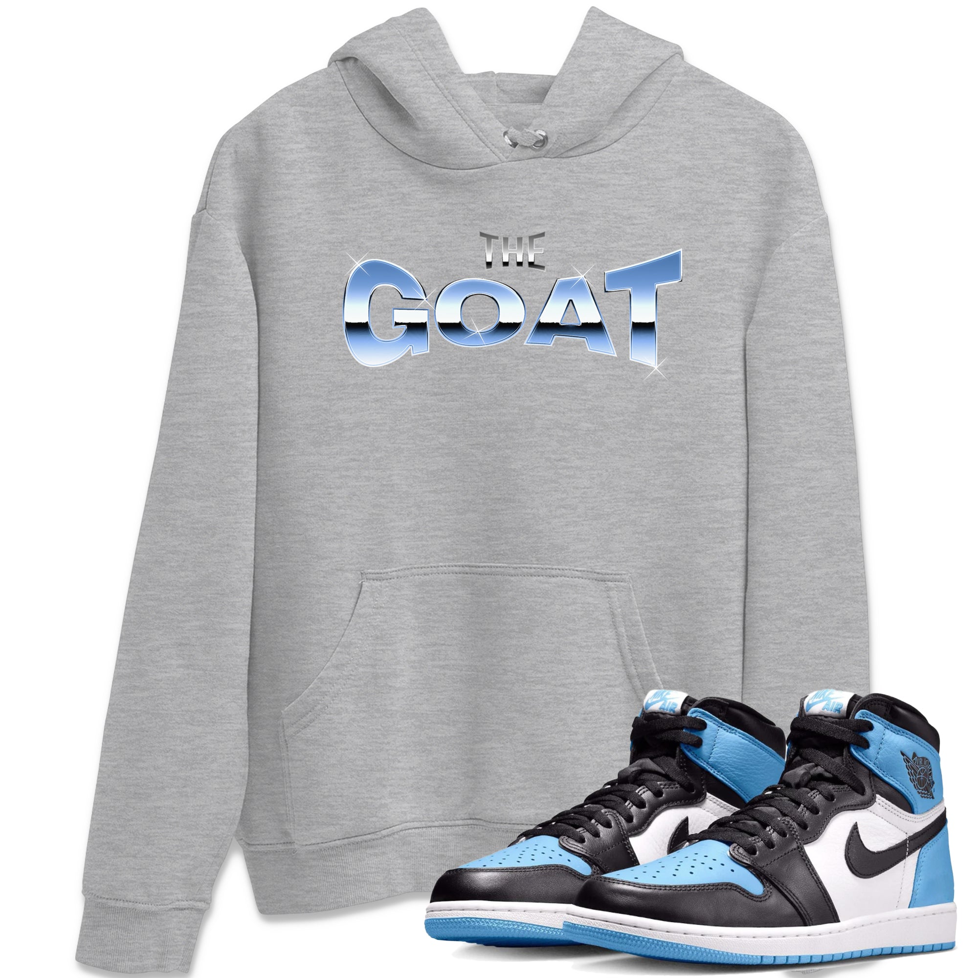 The GOAT Unisex Tops - Air Jordan 1 UNC Toe
