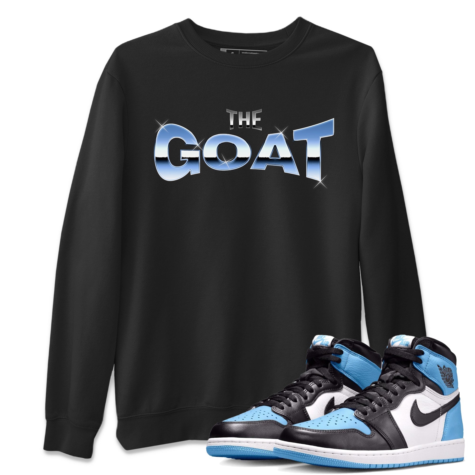 The GOAT Unisex Tops - Air Jordan 1 UNC Toe