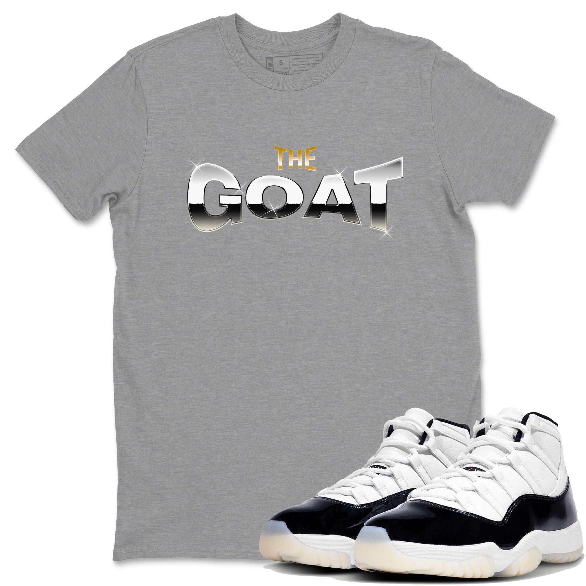 The Goat snkmatch Tee - Air Jordan 11 Gratitude