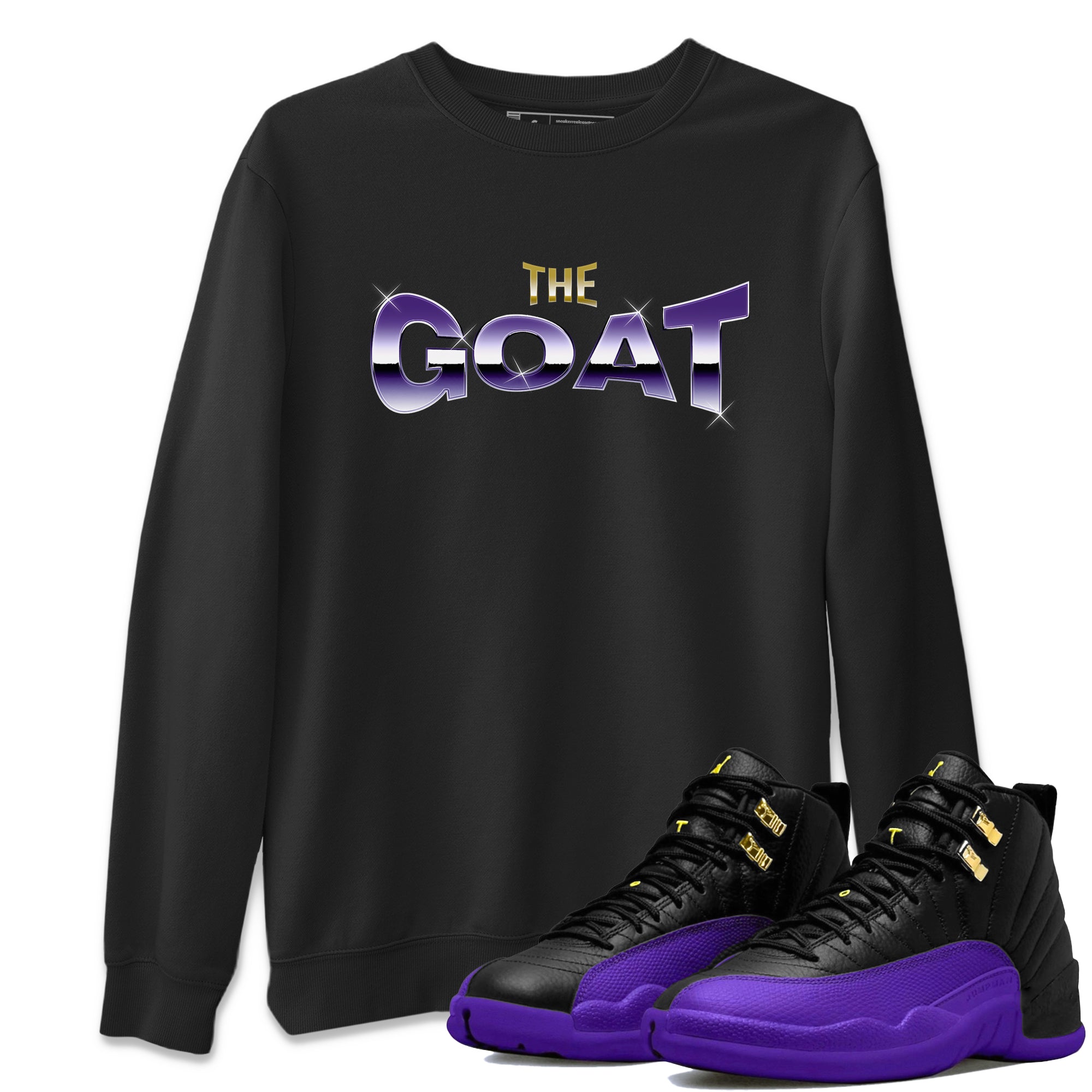 The Goat Unisex Tops - Air Jordan 12 Field Purple