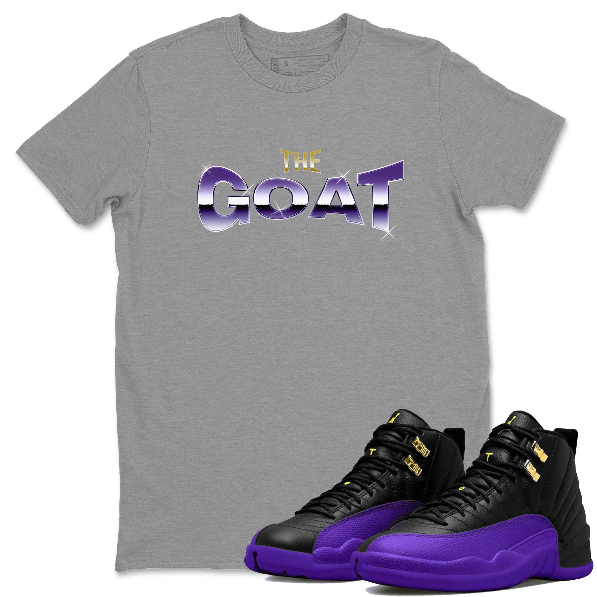 The Goat Unisex Tops - Air Jordan 12 Field Purple