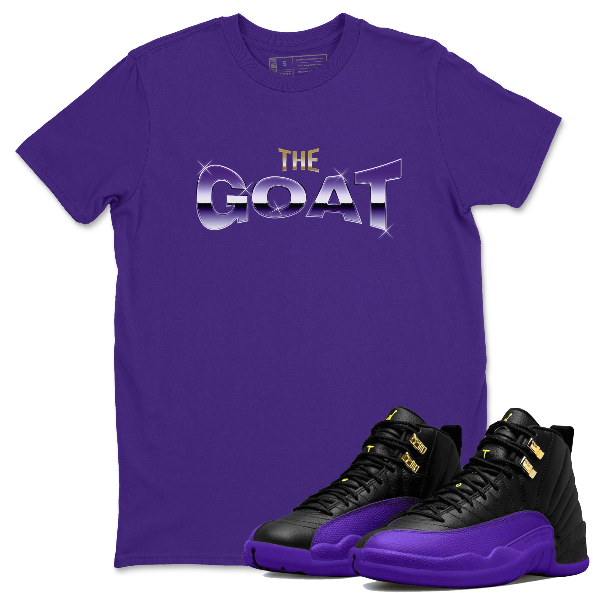 The Goat Unisex Tops - Air Jordan 12 Field Purple