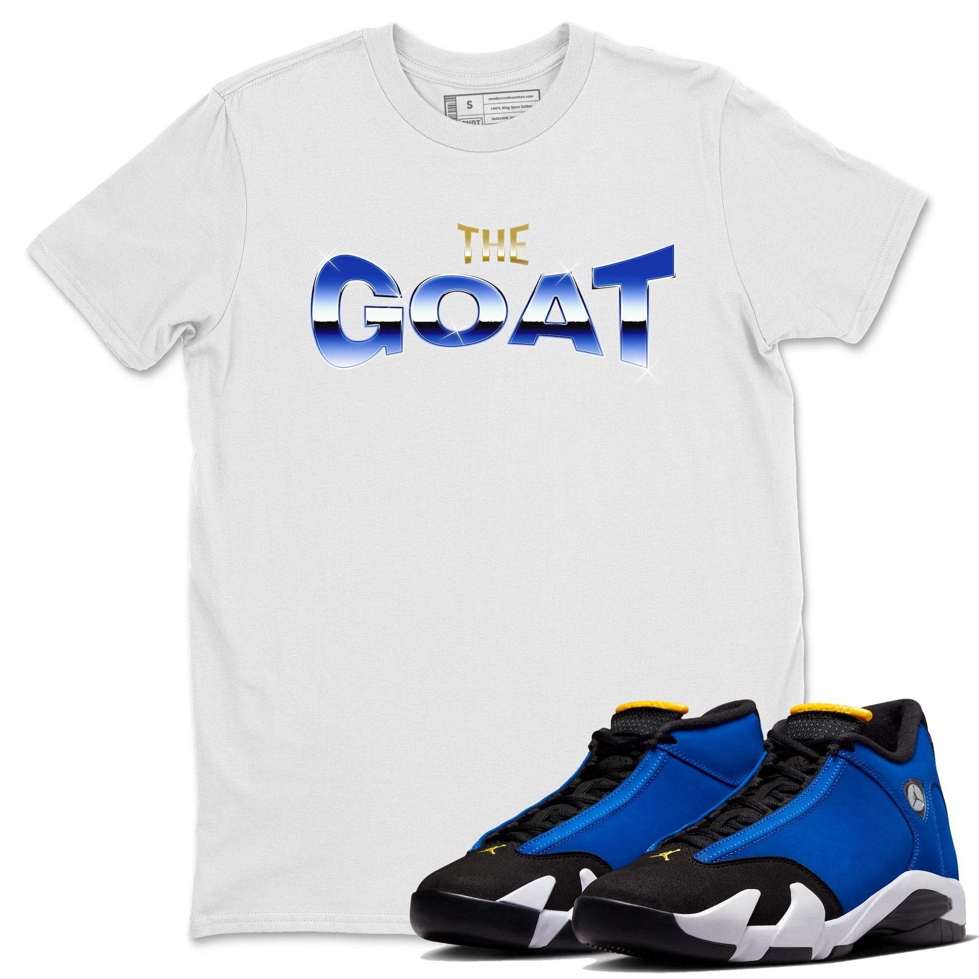 The Goat Unisex Tops - Air Jordan 14 Laney