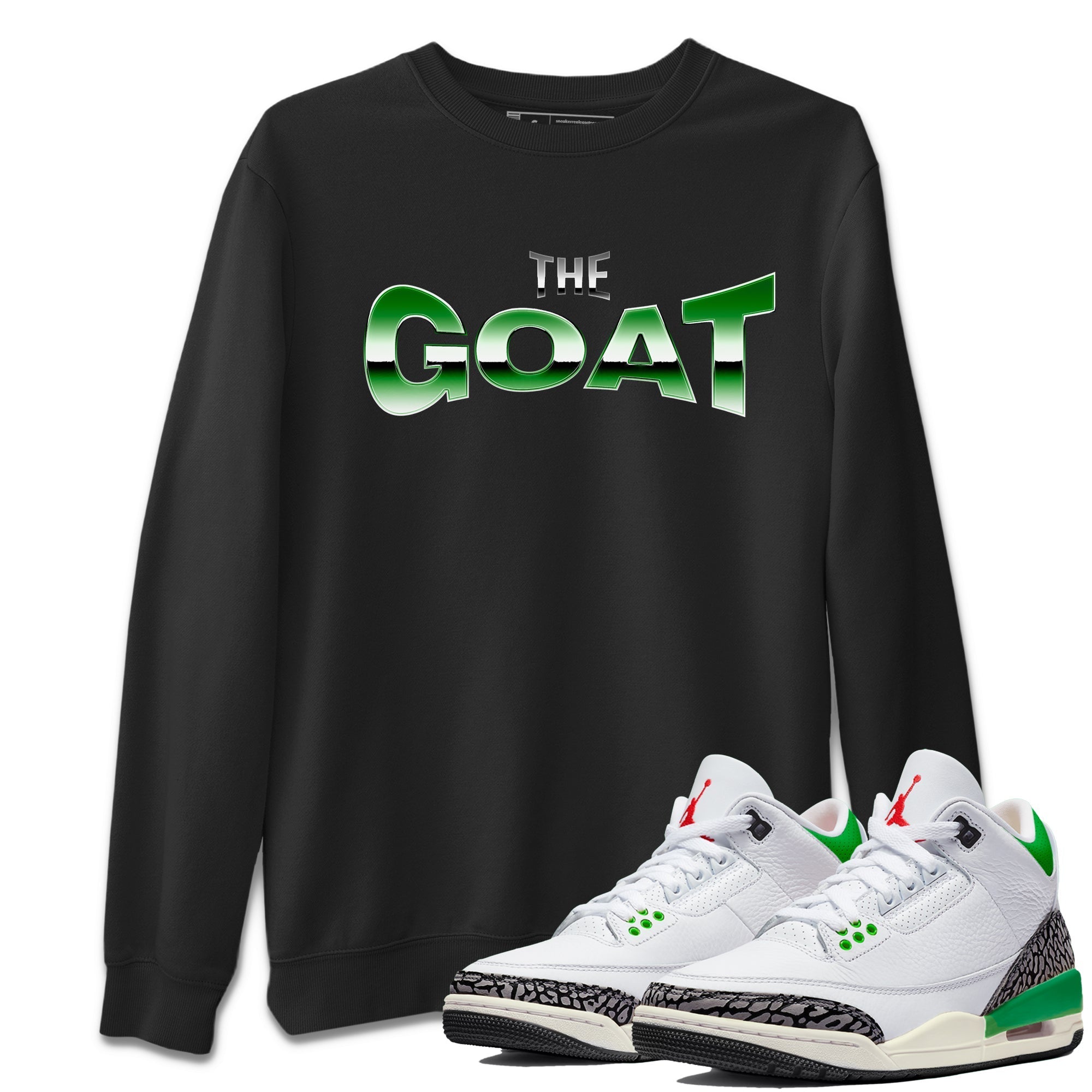 The GOAT Unisex Tops - Air Jordan 3 Lucky Green