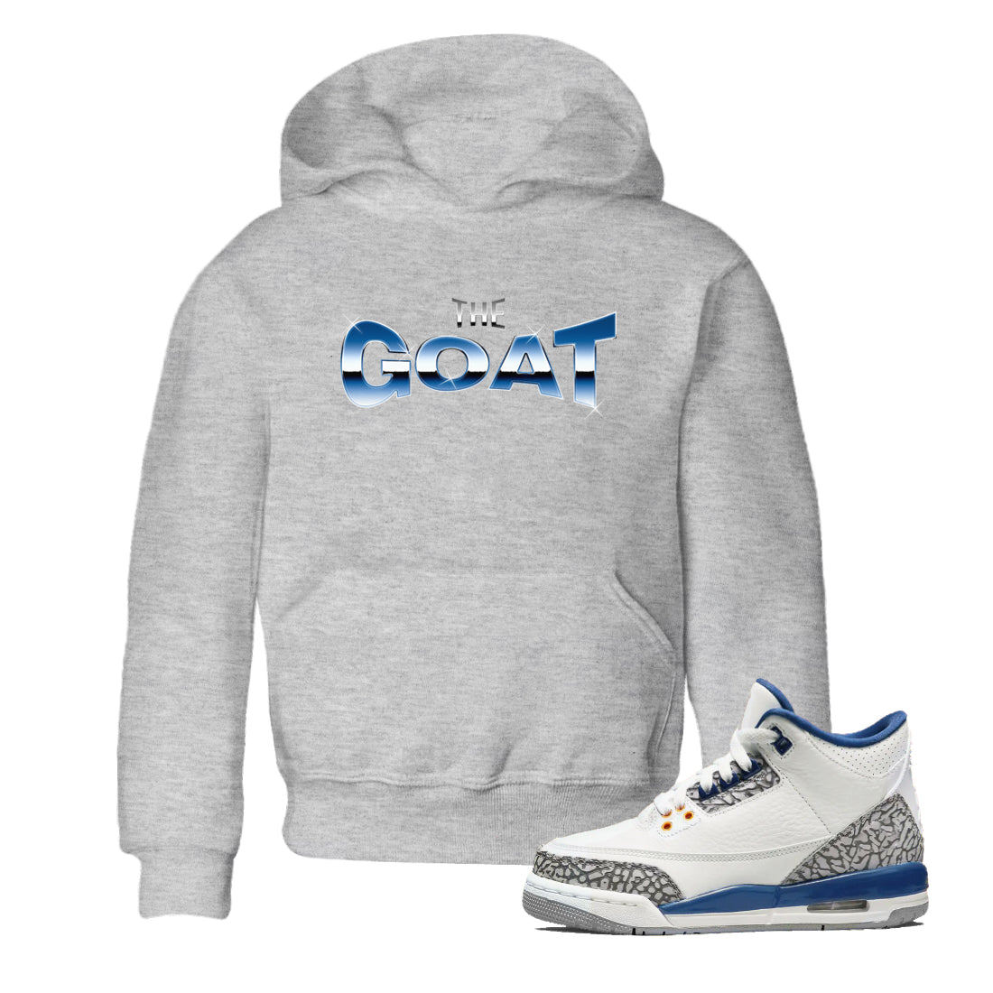 The Goat Kids Tops - Air Jordan 3 Wizards