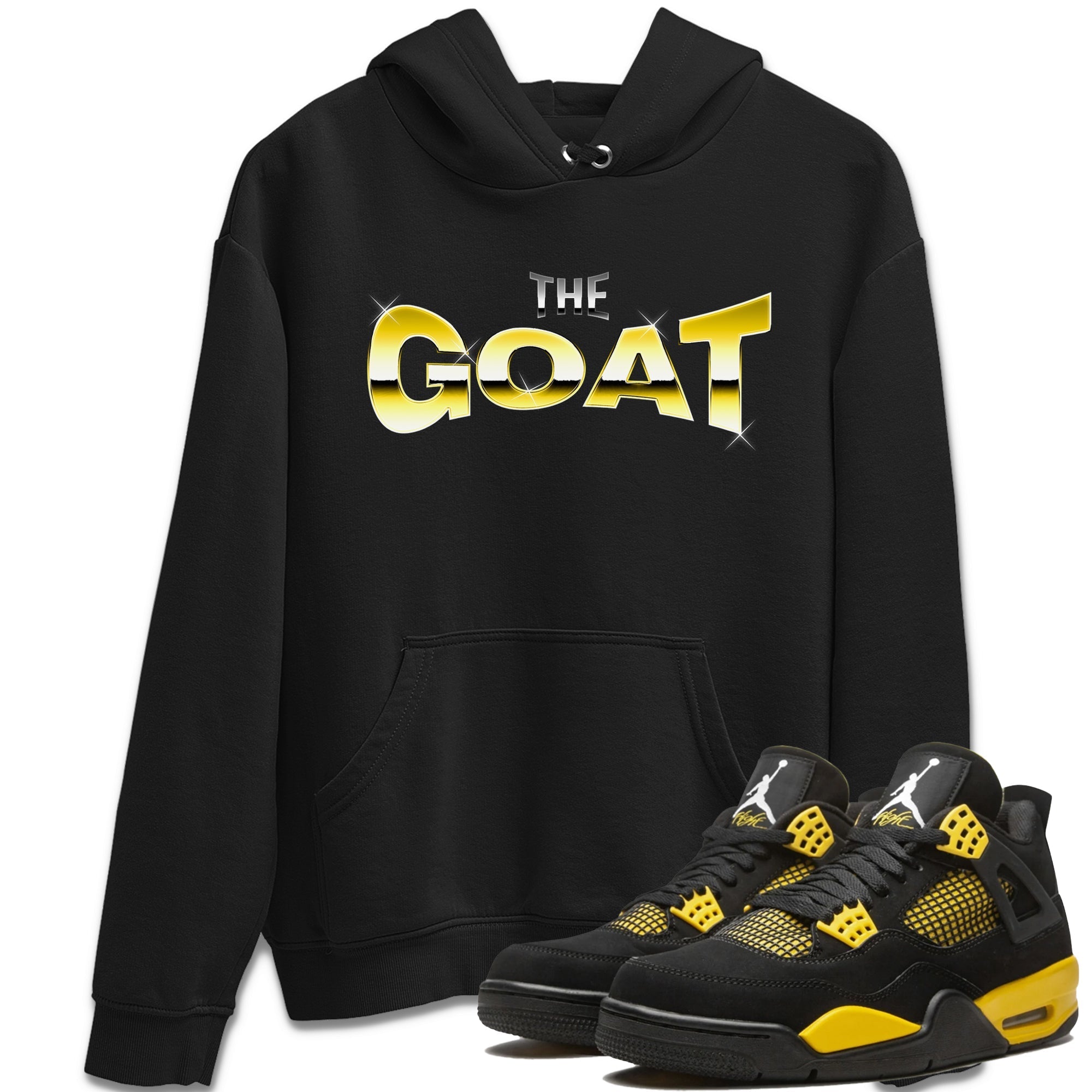 The Goat Unisex Tops - Air Jordan 4 Thunder