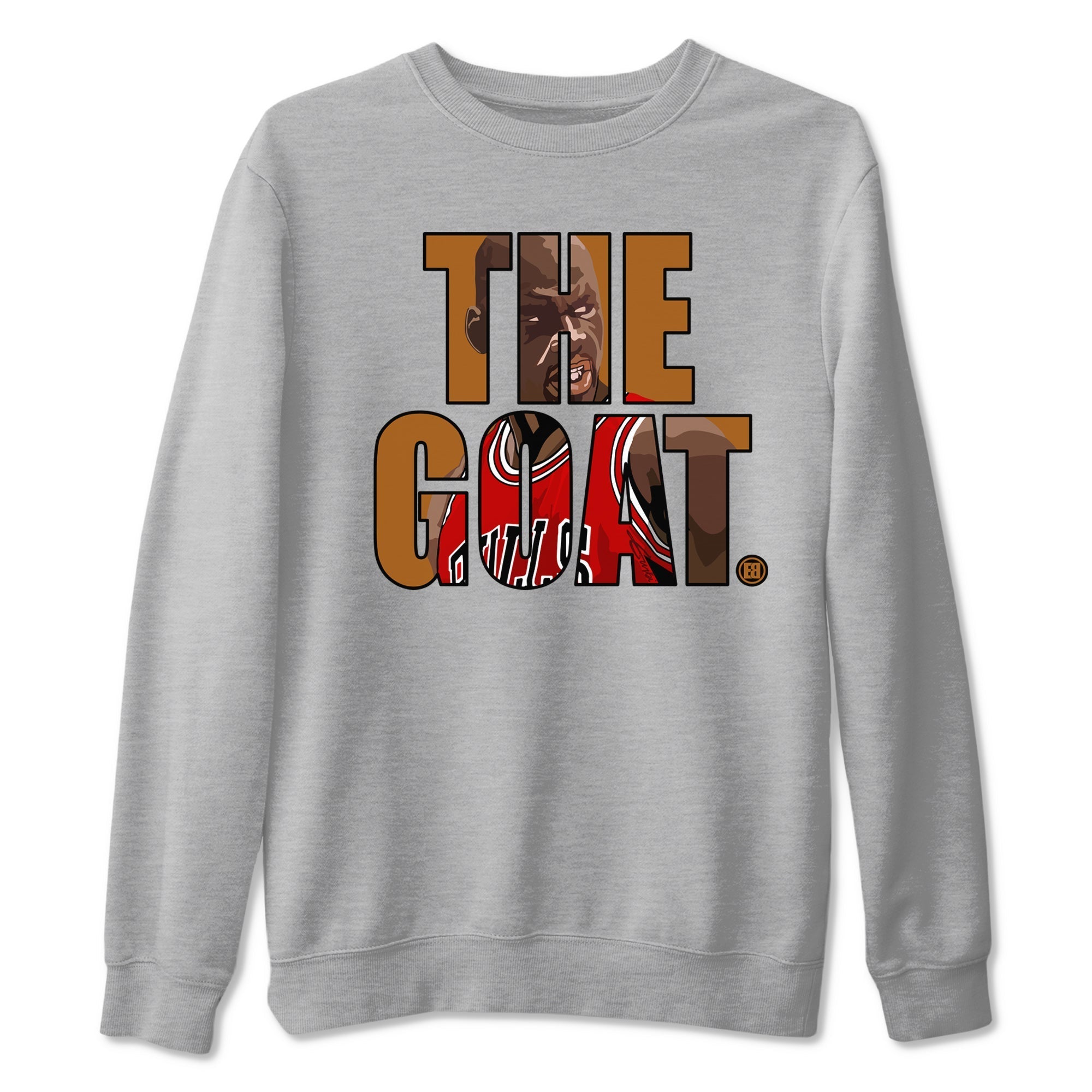 The Goat snkmatch Tees - Air Jordan 5 Archaeo Brown