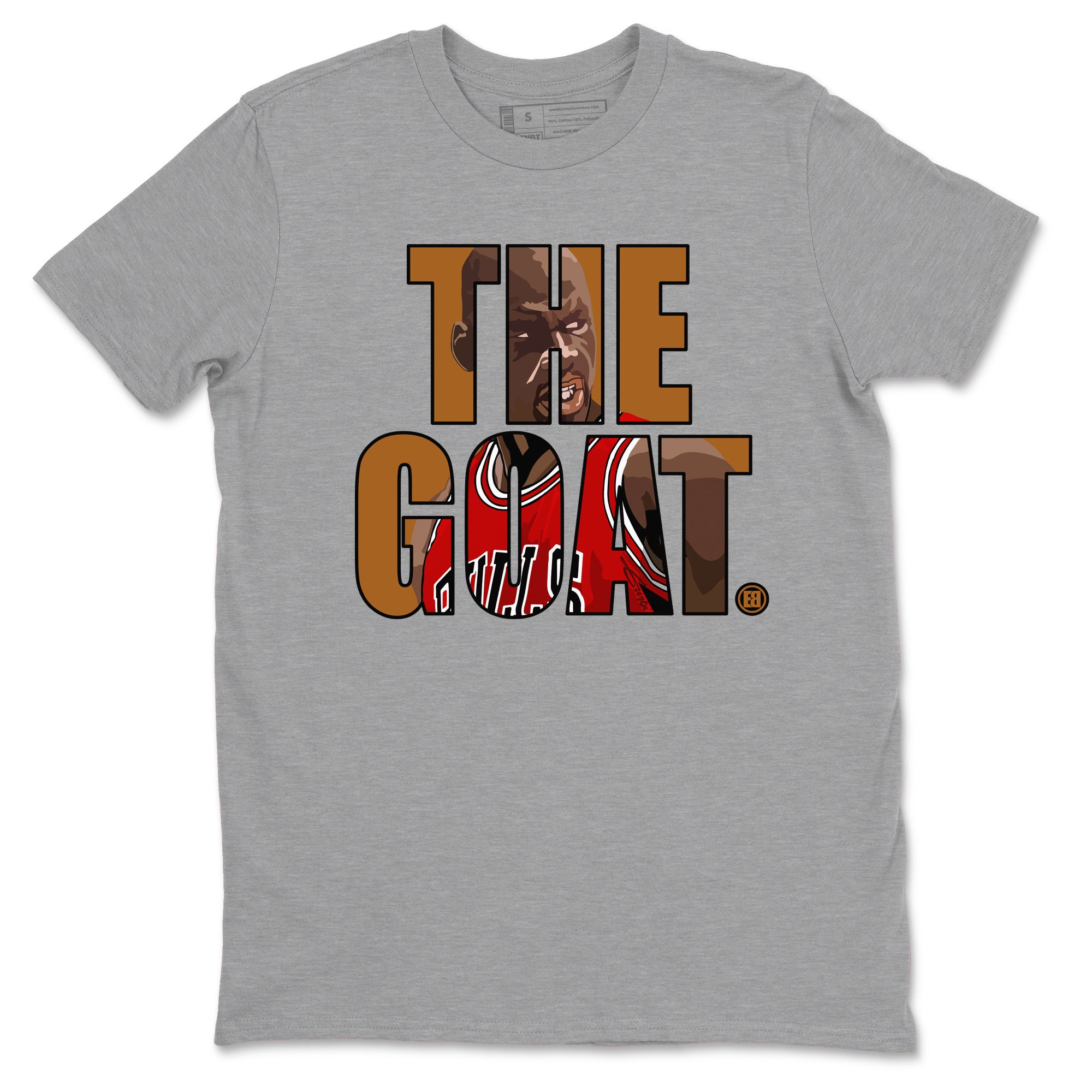 The Goat snkmatch Tees - Air Jordan 5 Archaeo Brown