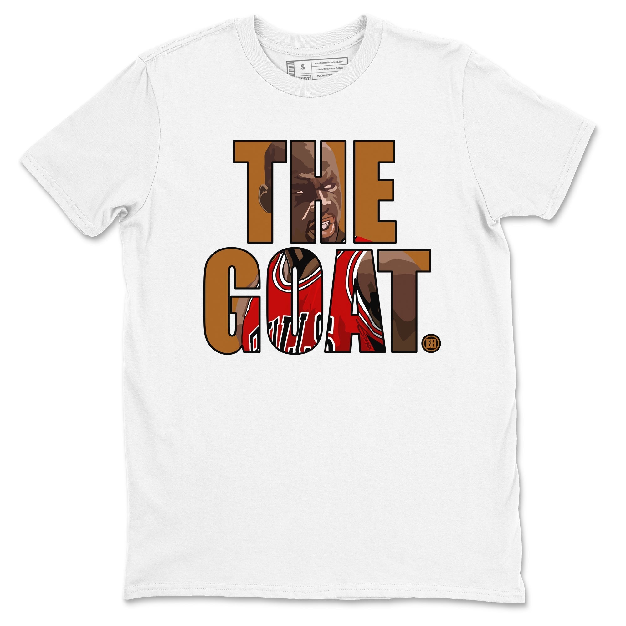 The Goat snkmatch Tees - Air Jordan 5 Archaeo Brown