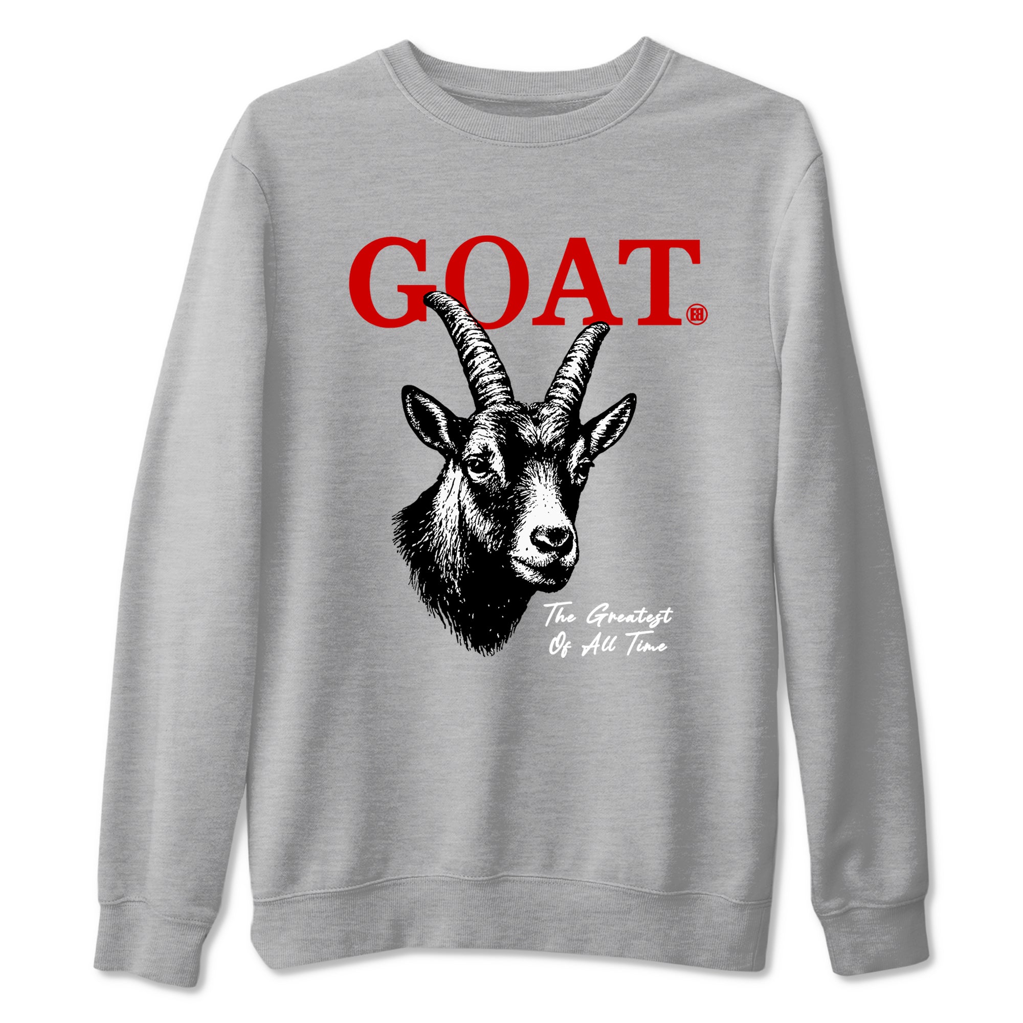 The Greatest Of All Time snkmatch Tees - Air Jordan 4 White Cement