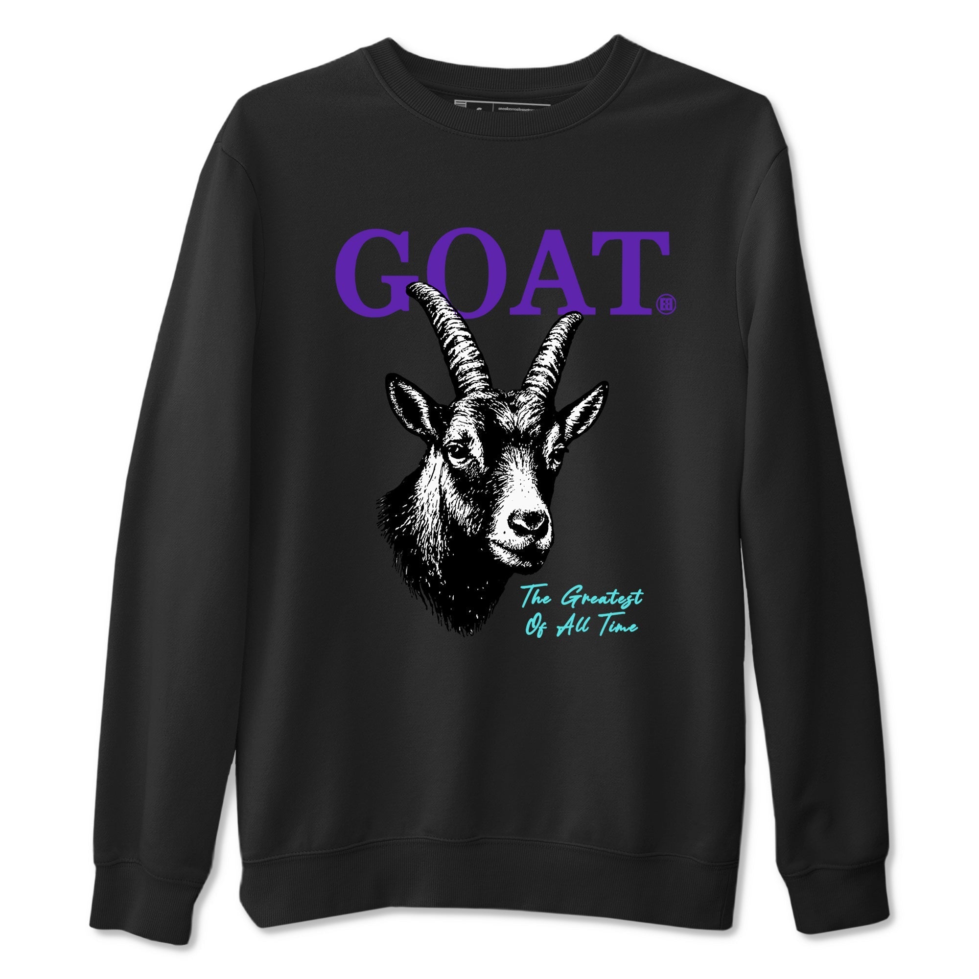The Greatest Of All Time snkmatch Tees - Air Jordan 5 Grape