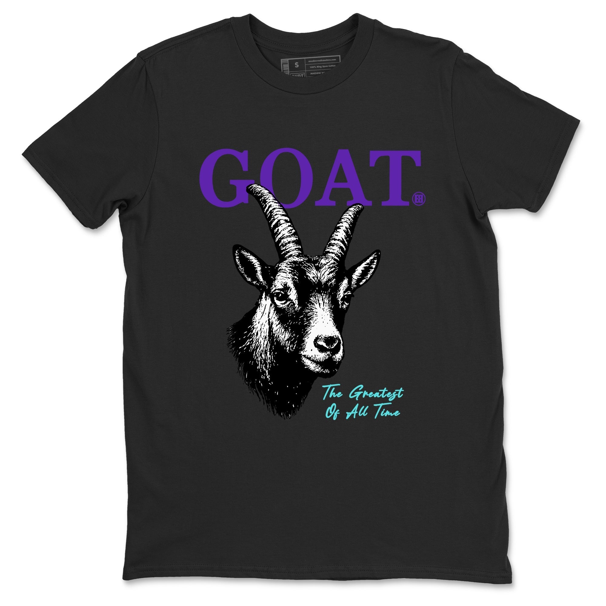 The Greatest Of All Time snkmatch Tees - Air Jordan 5 Grape