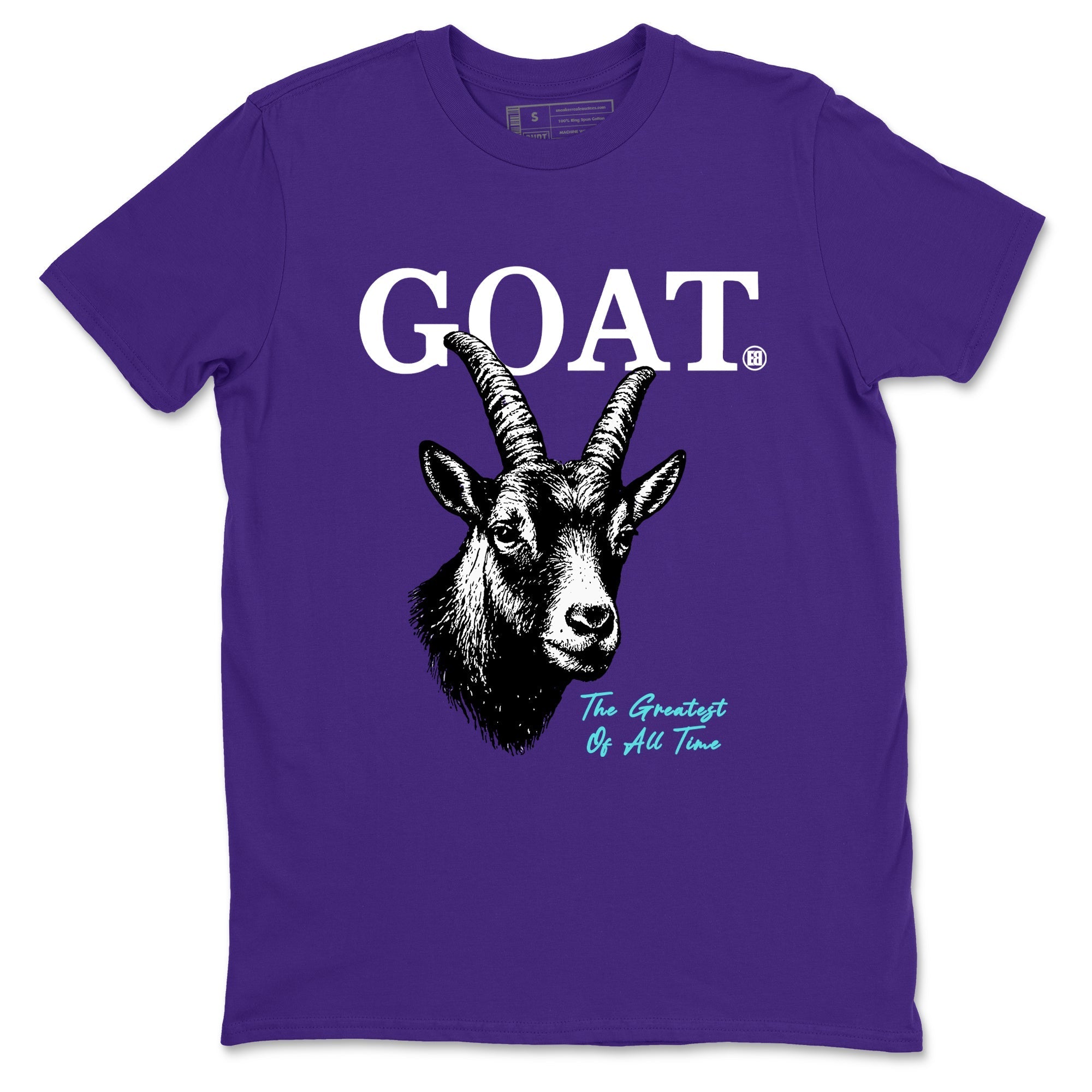 The Greatest Of All Time snkmatch Tees - Air Jordan 5 Grape